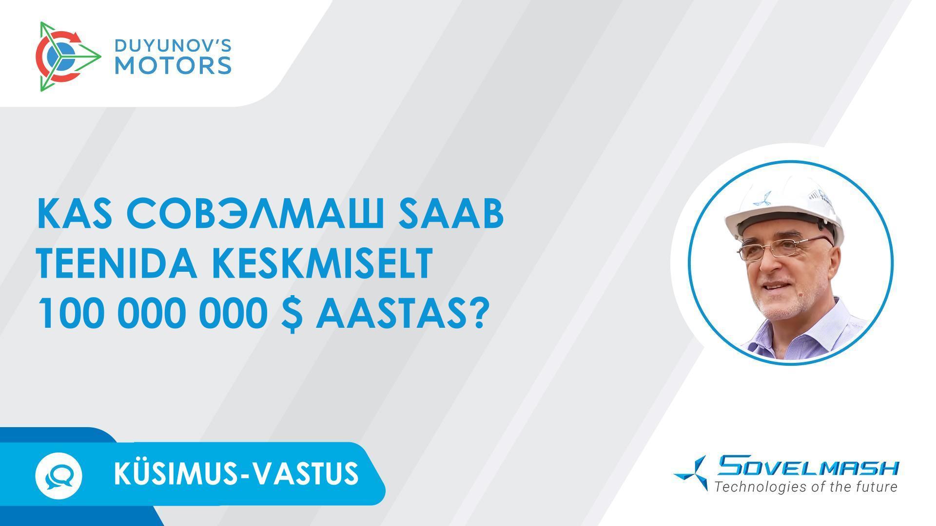 Küsimus-vastus / Kui palju saab teenida Совэлмашi PJKB?