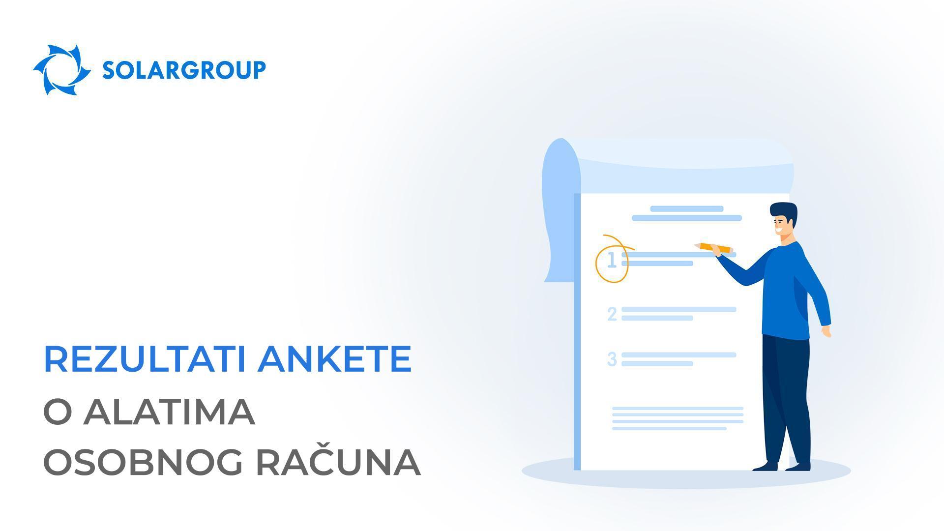 Rezultati ankete o alatima osobnog računa