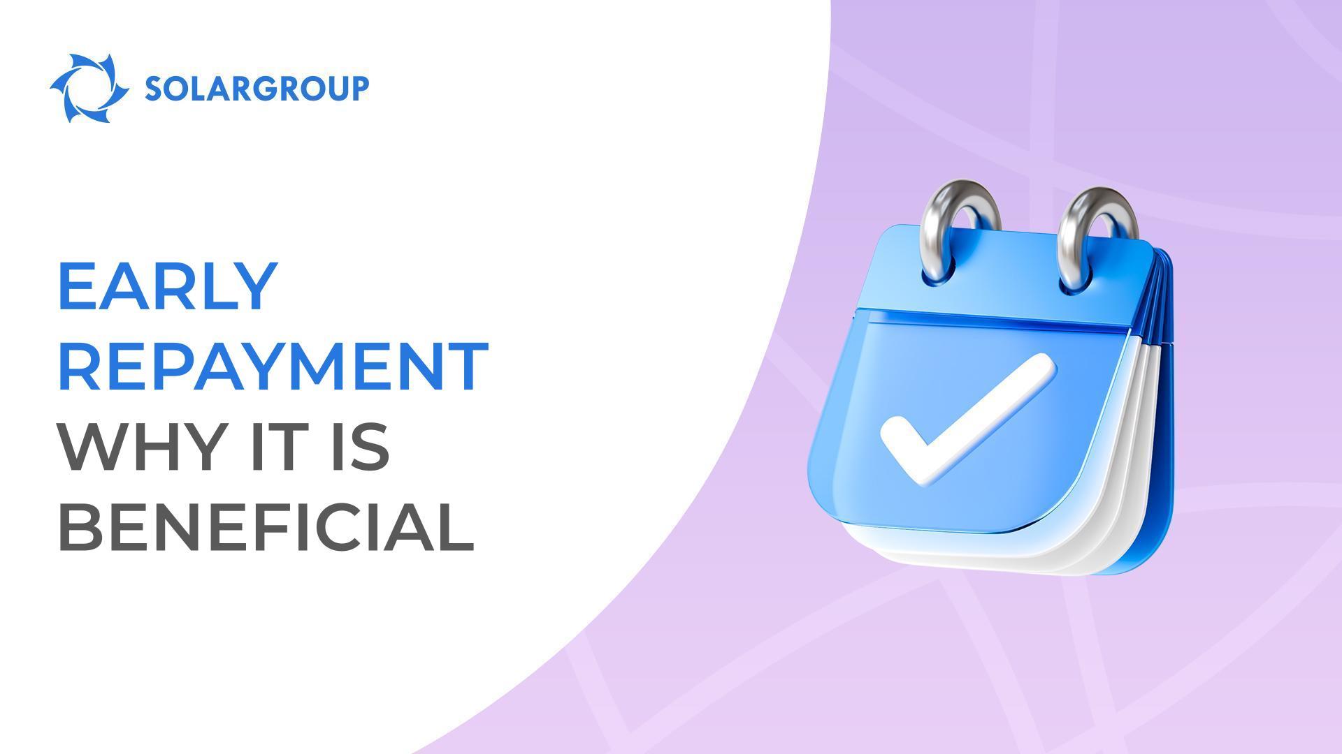 Why is it advantageous to pay off an installment plan early?