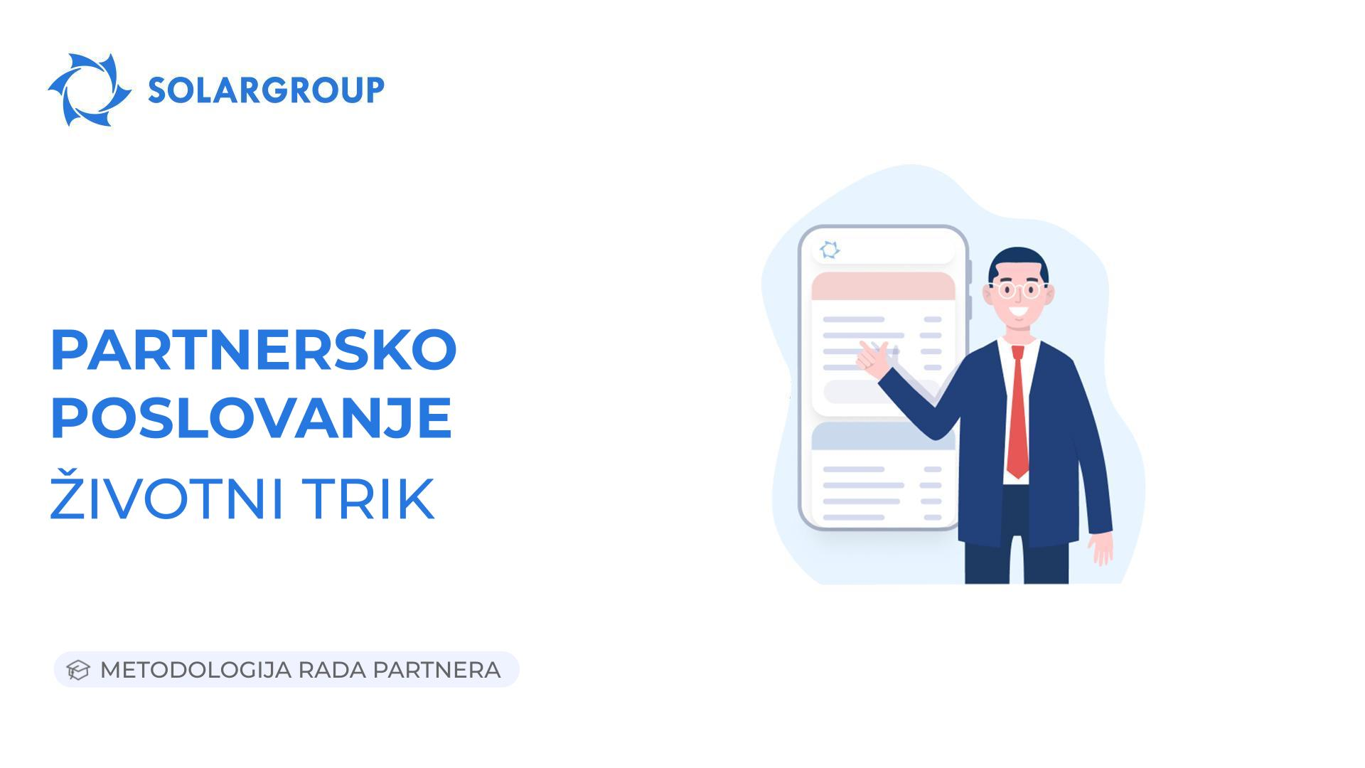 Partnersko poslovanje. Životni trik | Metodologija rada partnera