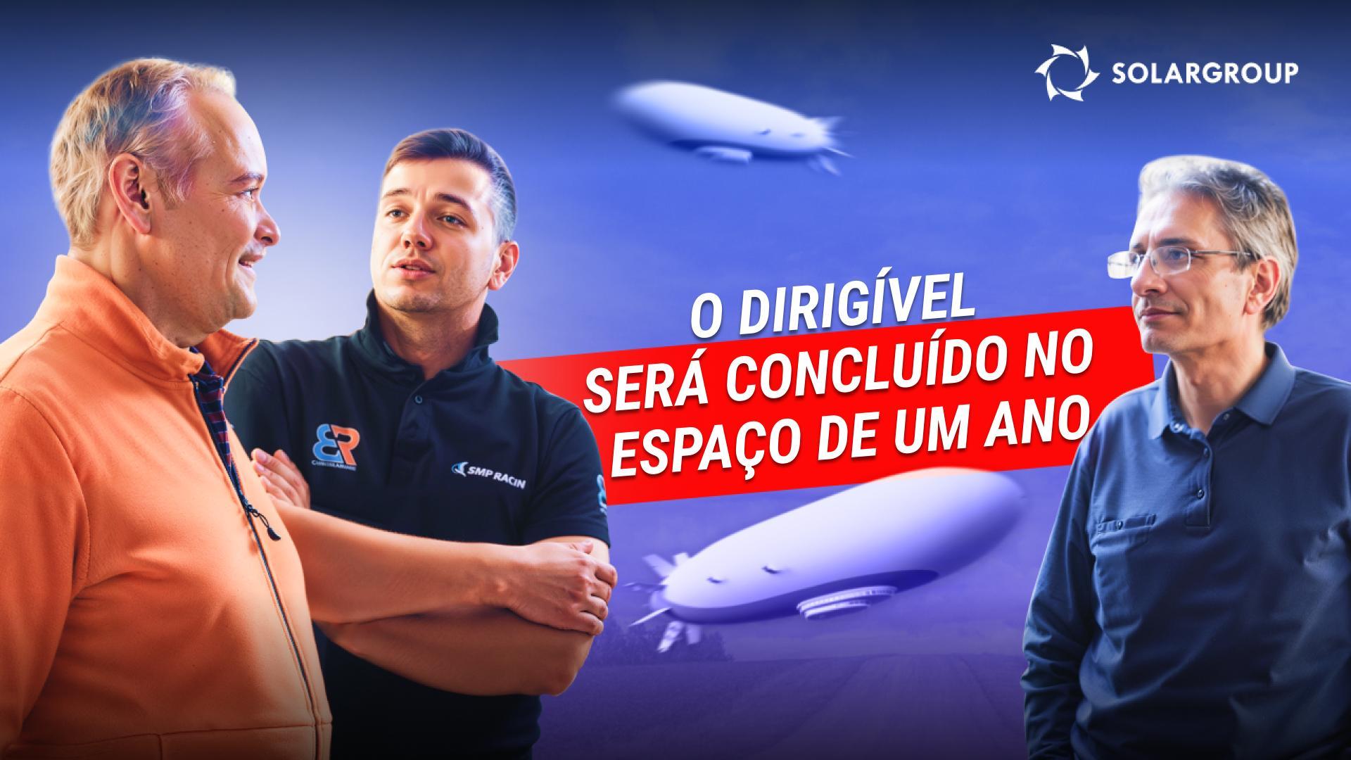 Quinze desenvolvedores já determinaram o futuro dos dirigíveis: qual será o aspeto da aeronave daqui a um ano.