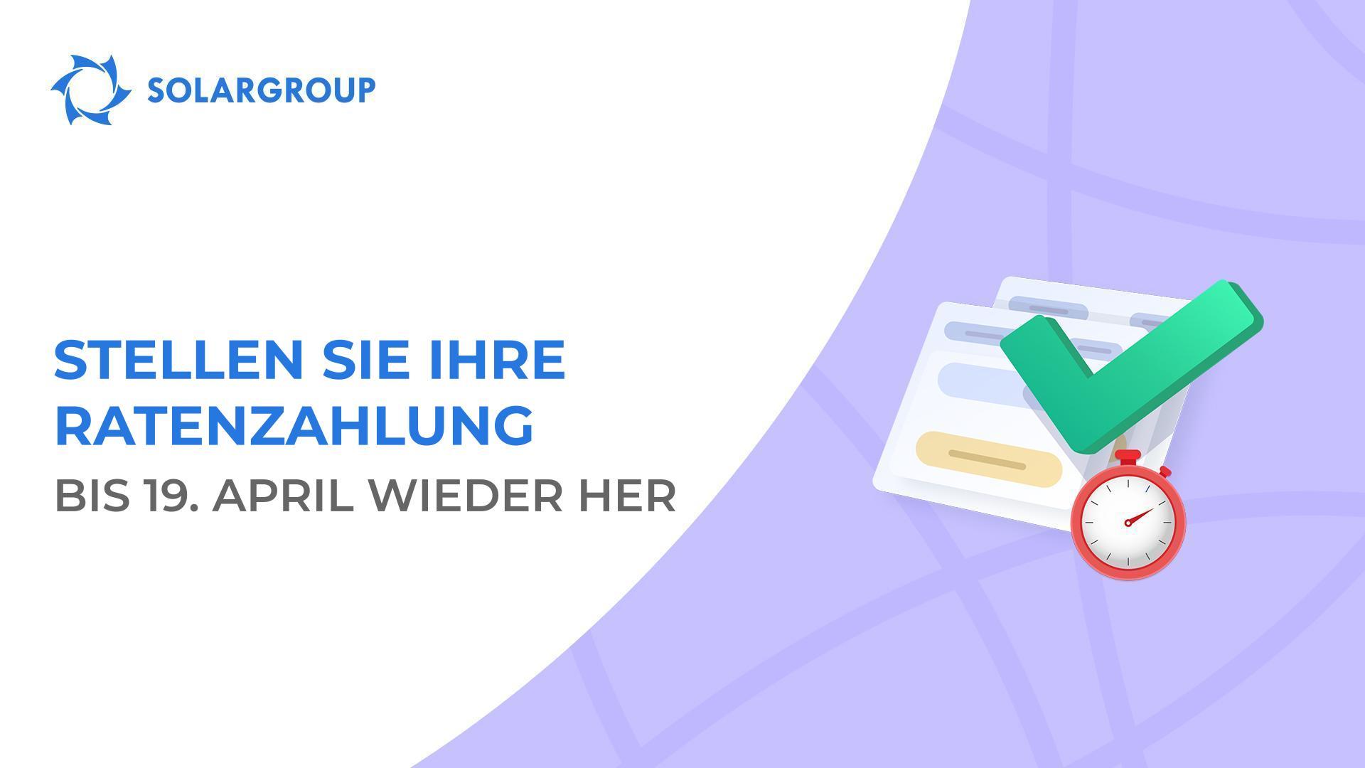 Die Wiederherstellung von Ratenzahlungen, die 2018 gekündigt wurden, wird eingestellt