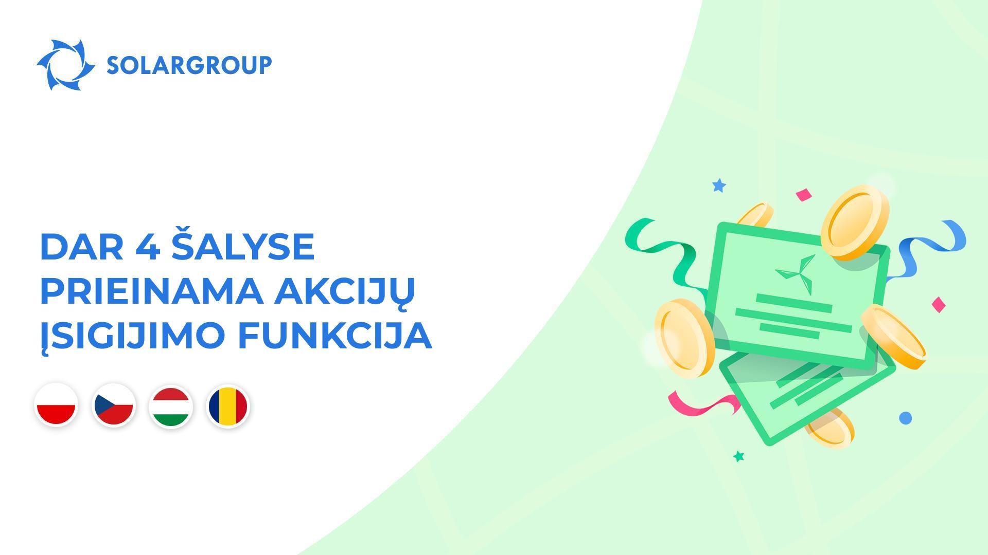 Funkcija pristatyta Lenkijoje, Čekijoje, Vengrijoje ir Rumunijoje