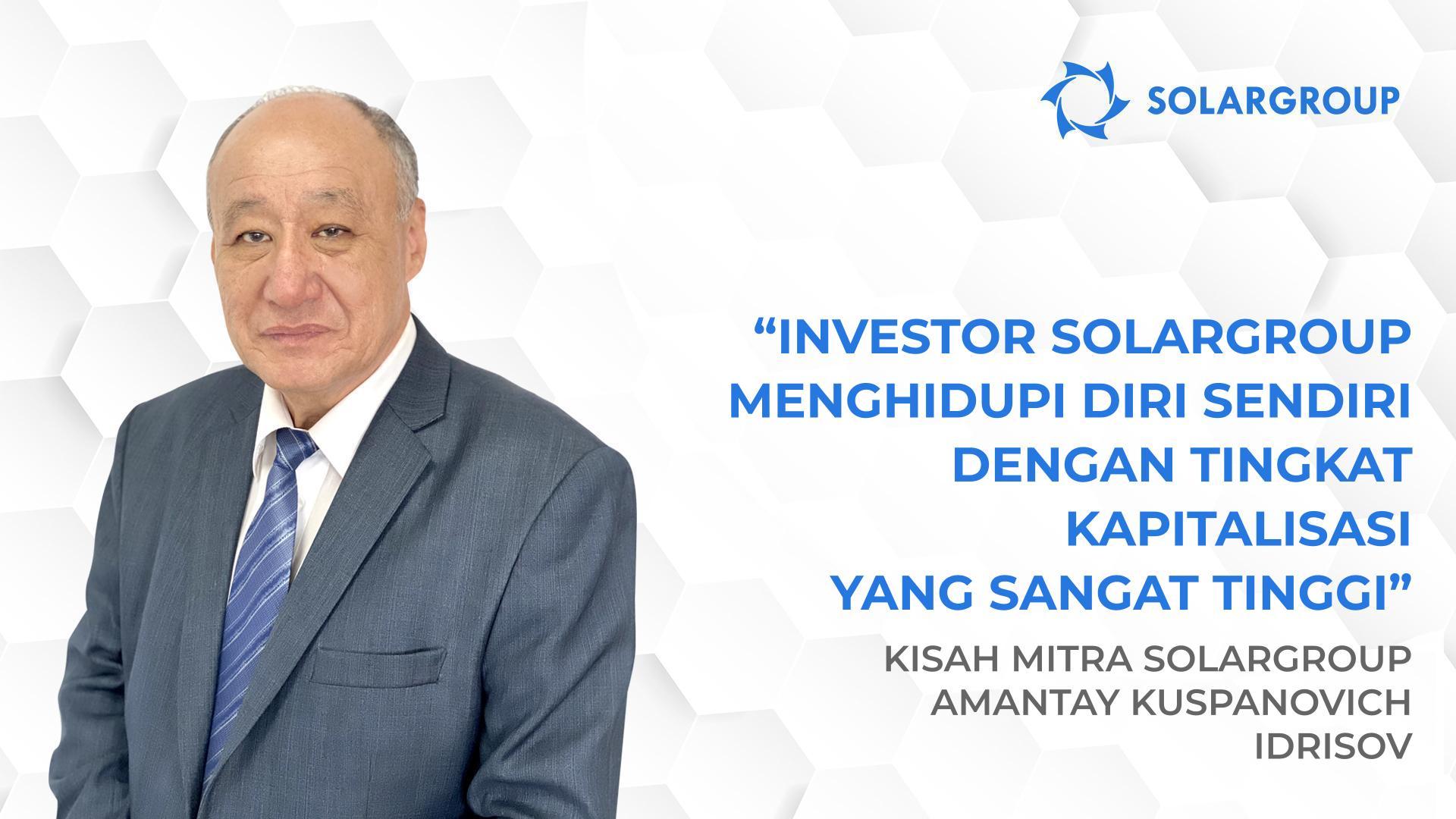 Saat mengundang orang, saya selalu membagikan pengalaman pribadi saya | Kisah mitra SOLARGROUP Amantay Kuspanovich Idrisov
