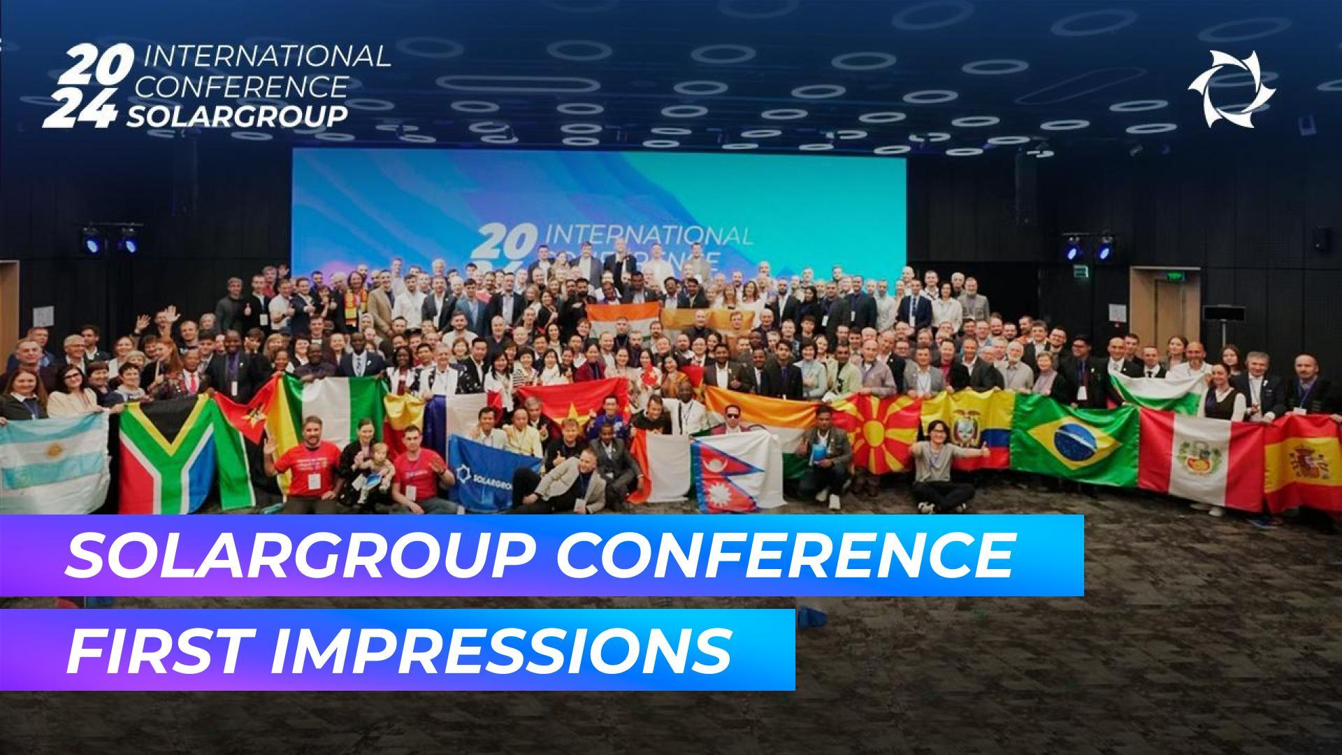 "A top-notch party! A grand event!" | Guests about the SOLARGROUP Conference in Moscow