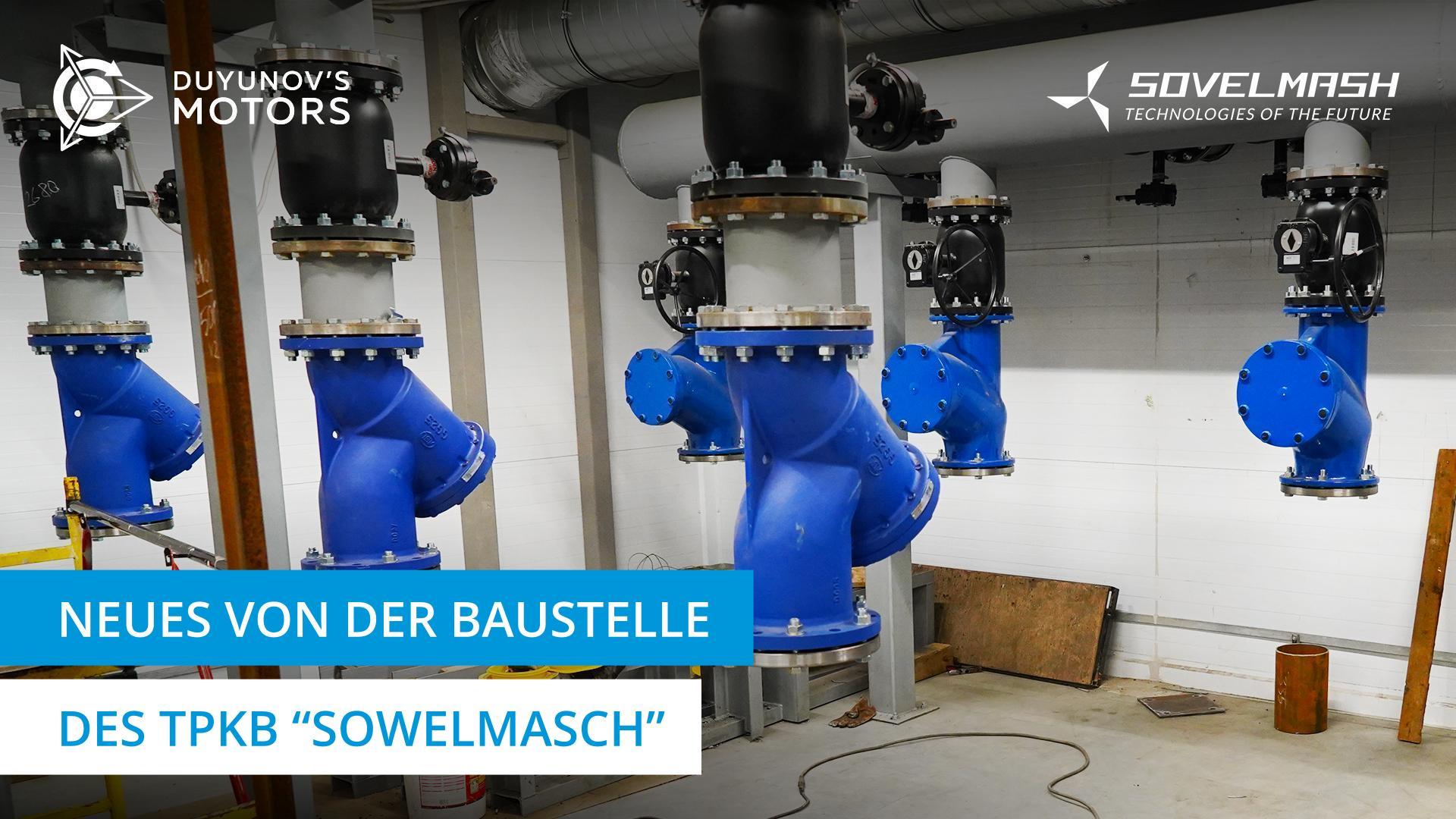 Überblick über die laufenden Bauarbeiten