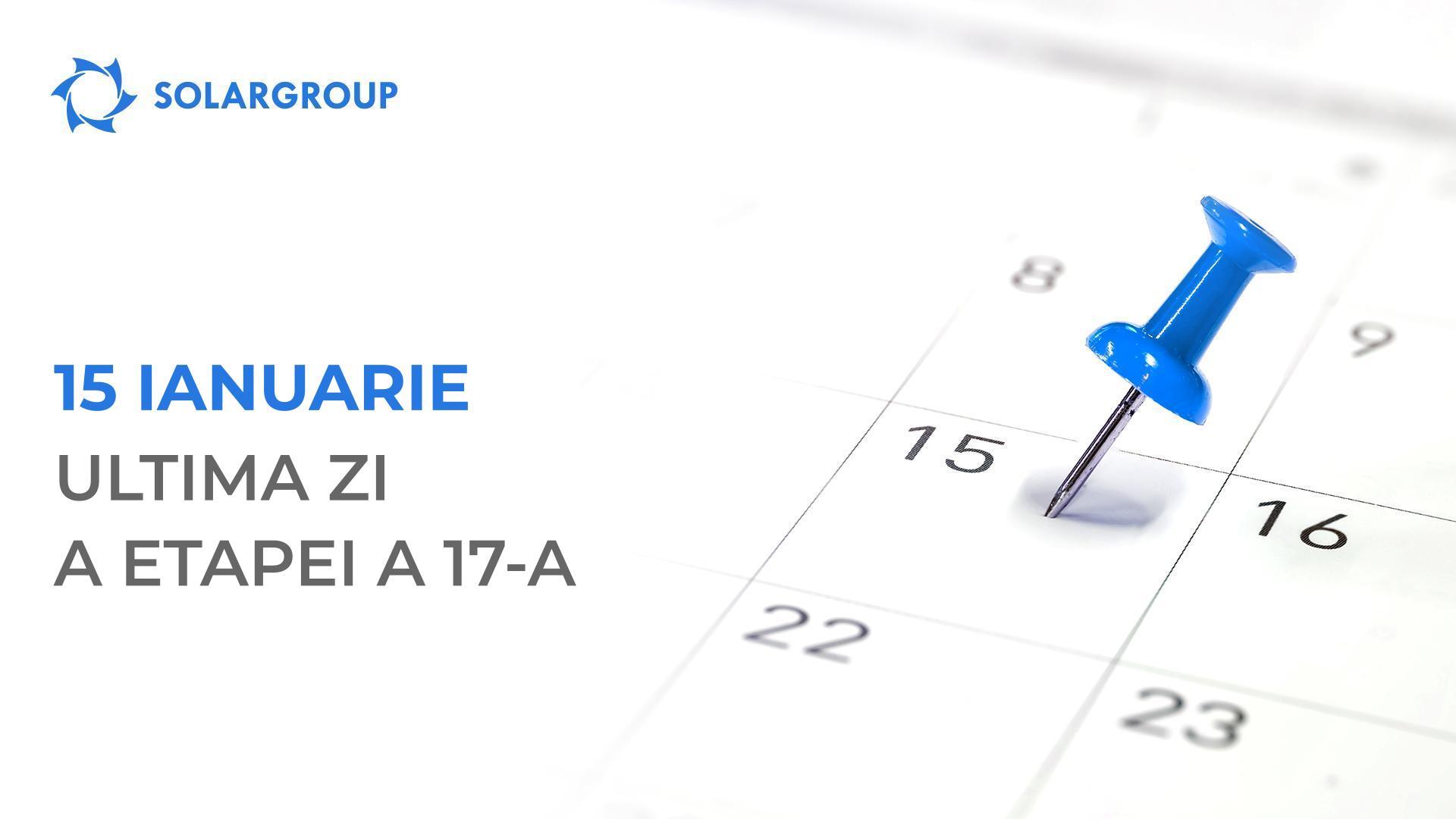 Ultima zi a etapei a 17-a: notă adresată participantului la proiectul „Motoarele lui Duyunov”