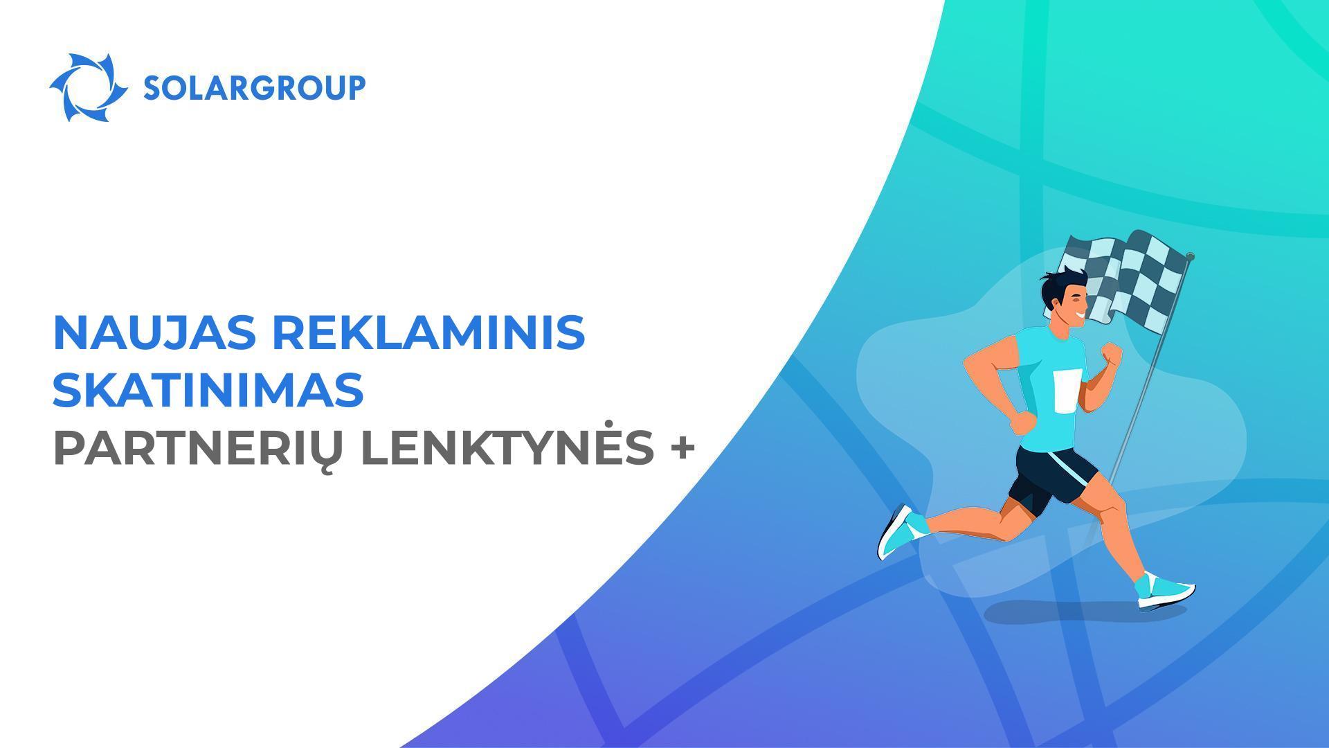 Laimėk prizą reklaminėje akcijoje „Partnerių Lenktynės +“