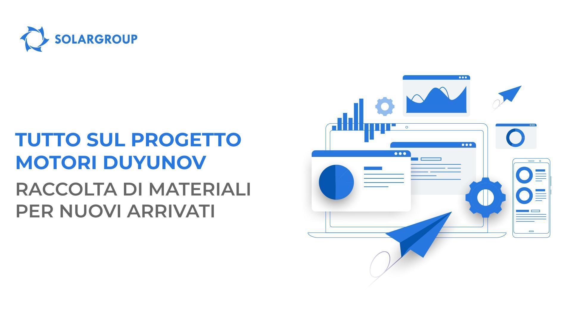 Tutto sul progetto Motori Duyunov: raccolta di materiali per i nuovi arrivati