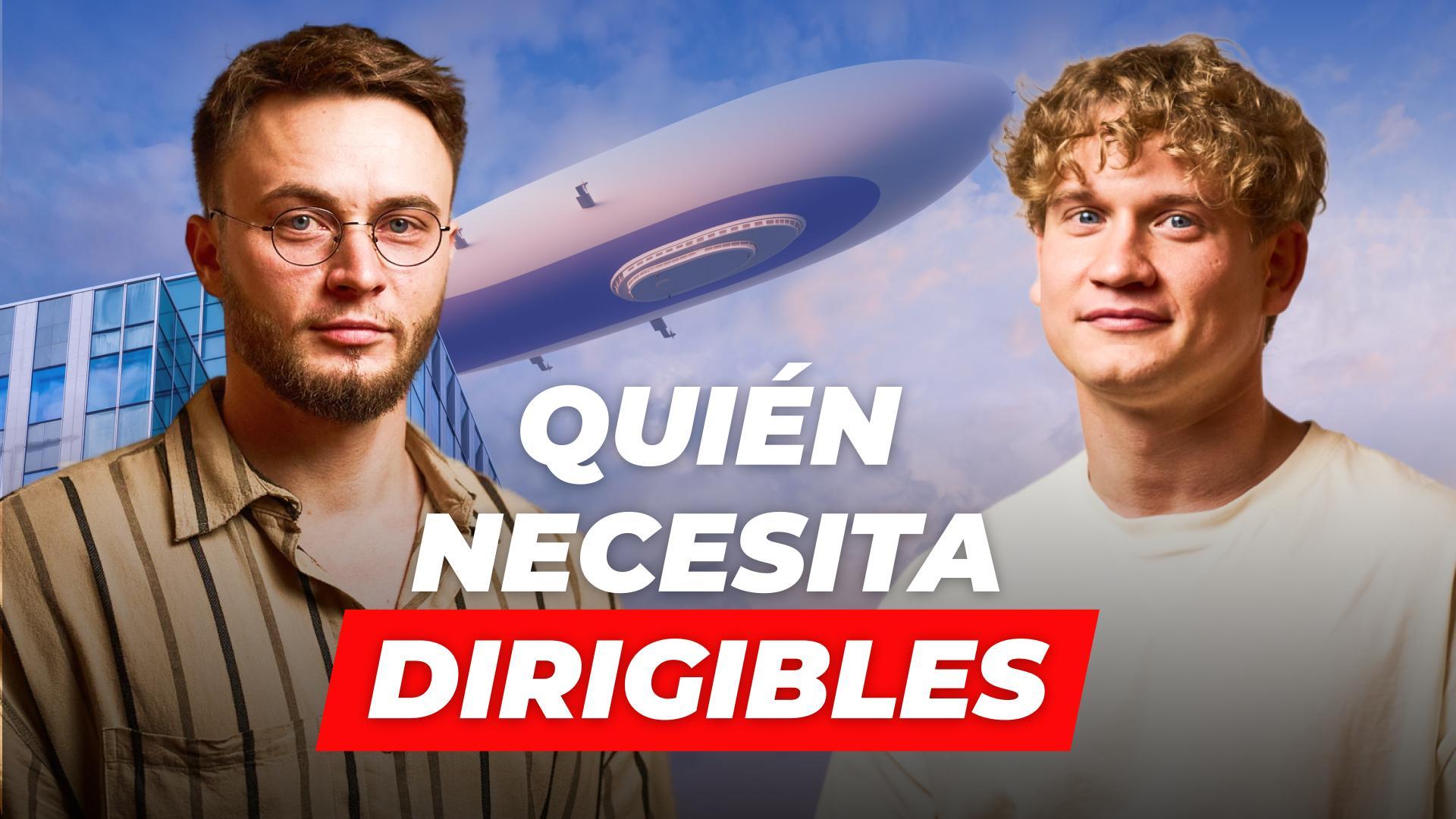 ¿Quién encarga dirigibles a AERONOVA y para qué?