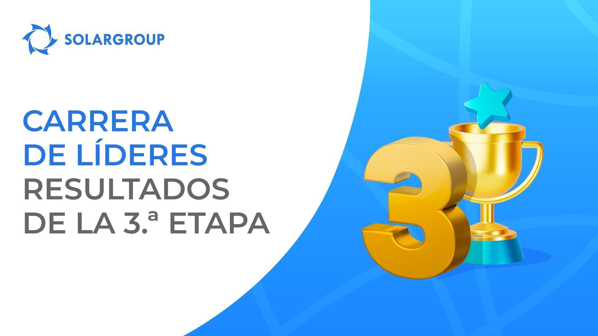 Promo "Carrera de Líderes": ¡Felicitamos a los ganadores de la 3.ª etapa!