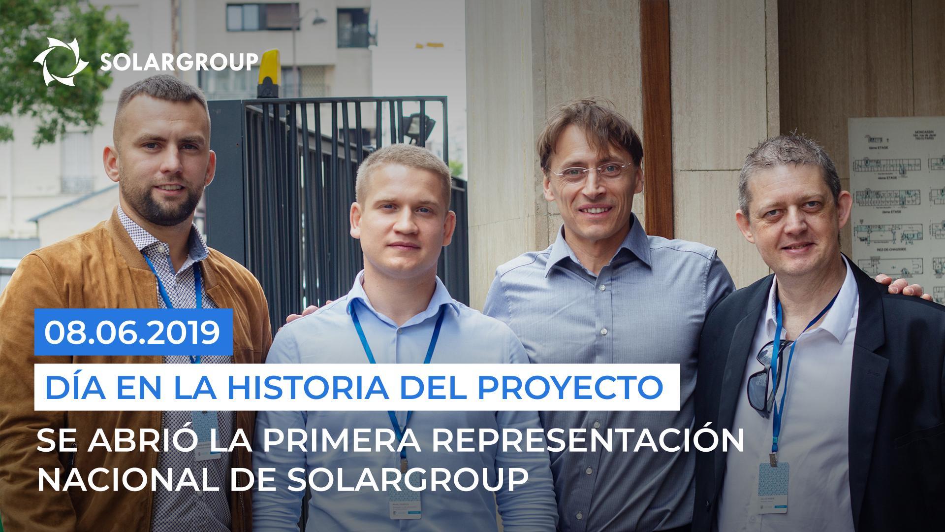 8 de junio del año 2019: fecha memorable en la historia del proyecto