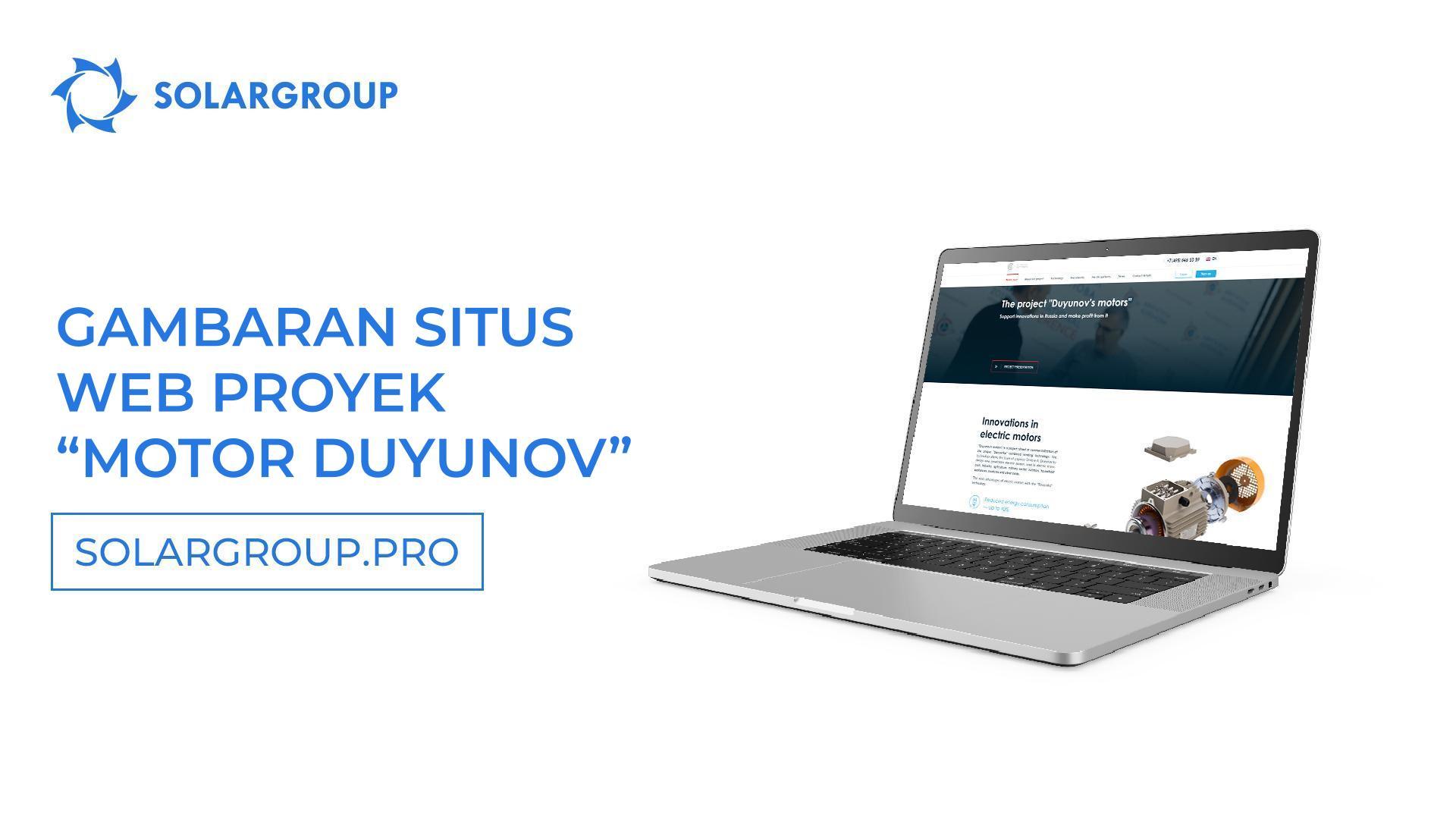 Tentang manfaat situs web proyek "Motor Duyunov".