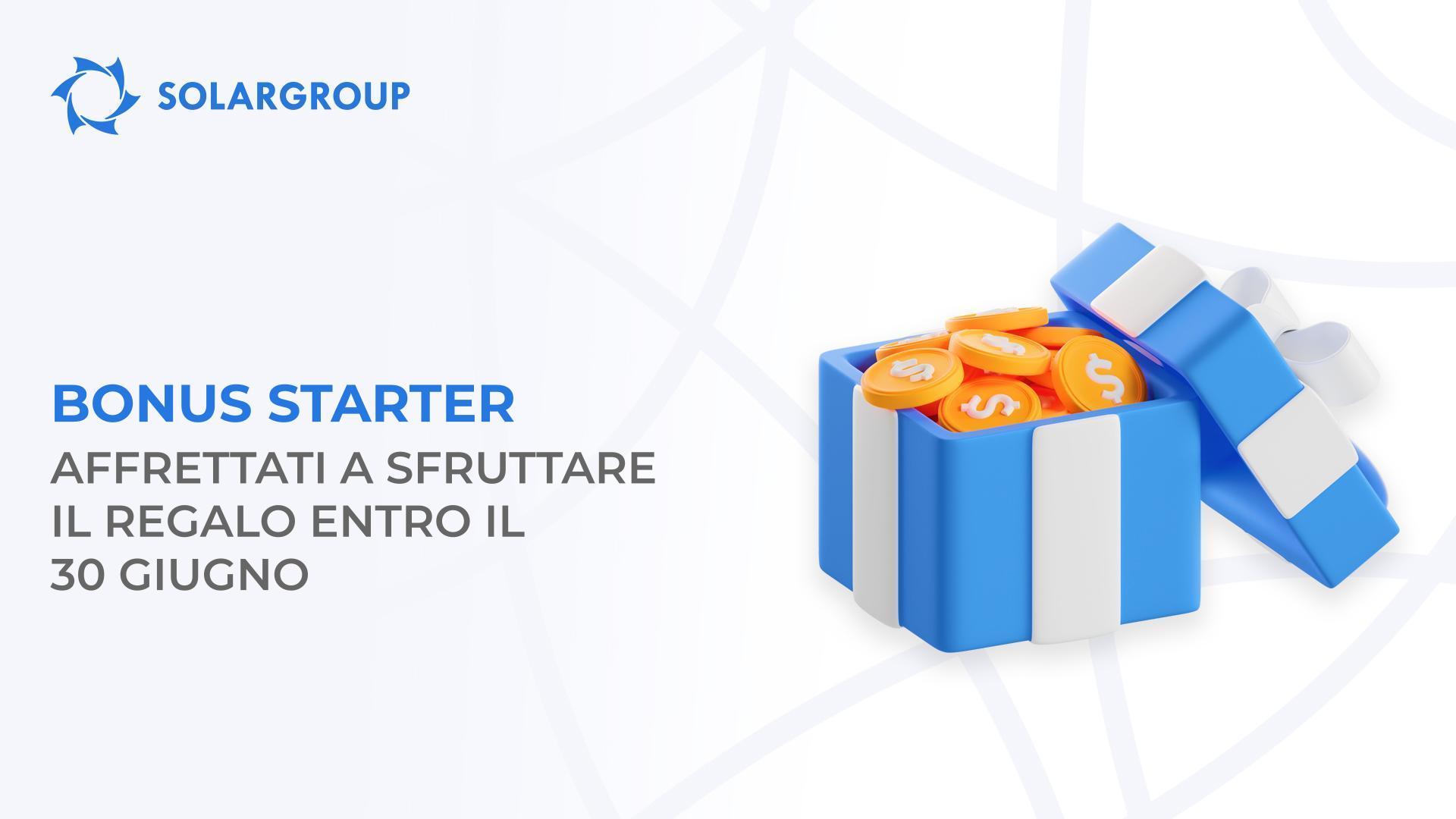 Bonus starter: affrettati a sfruttare i regali