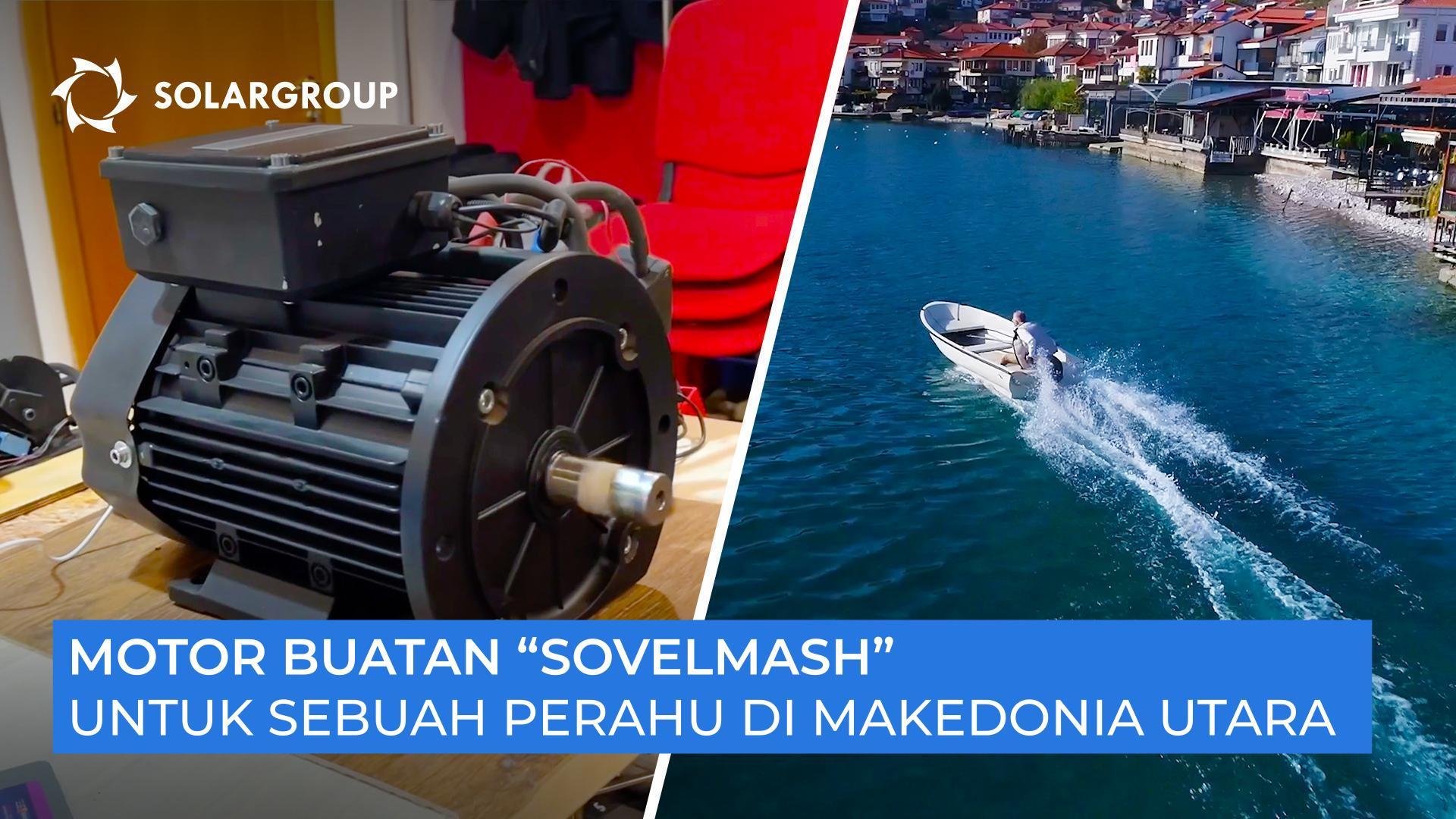 Di mana motor pertama yang diproduksi oleh "Sovelmash" akan dipasang?