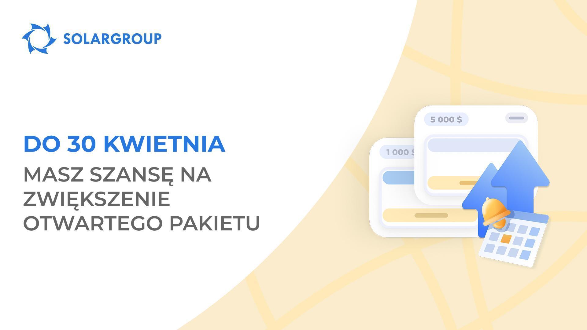 To ostatnia szansa na zwiększenie pakietu w projekcie!