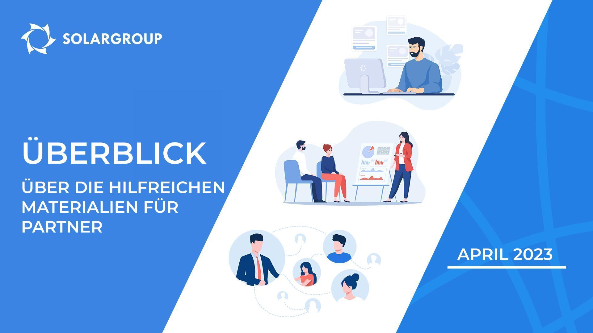 April-Highlights | Überblick über die hilfreichen Materialien für Partner