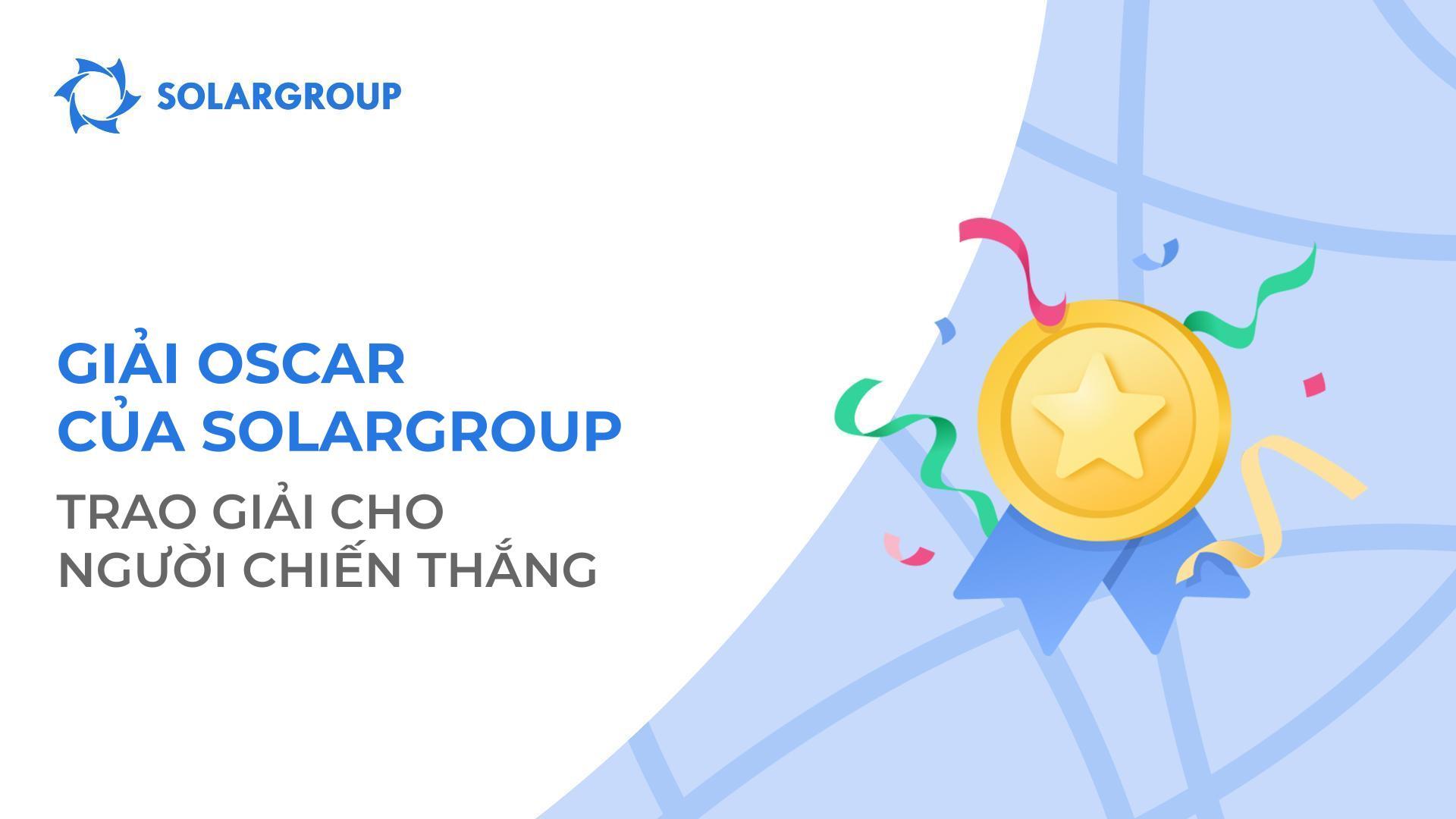 Giải Oscar của SOLARGROUP: làn gió mới mùa xuân