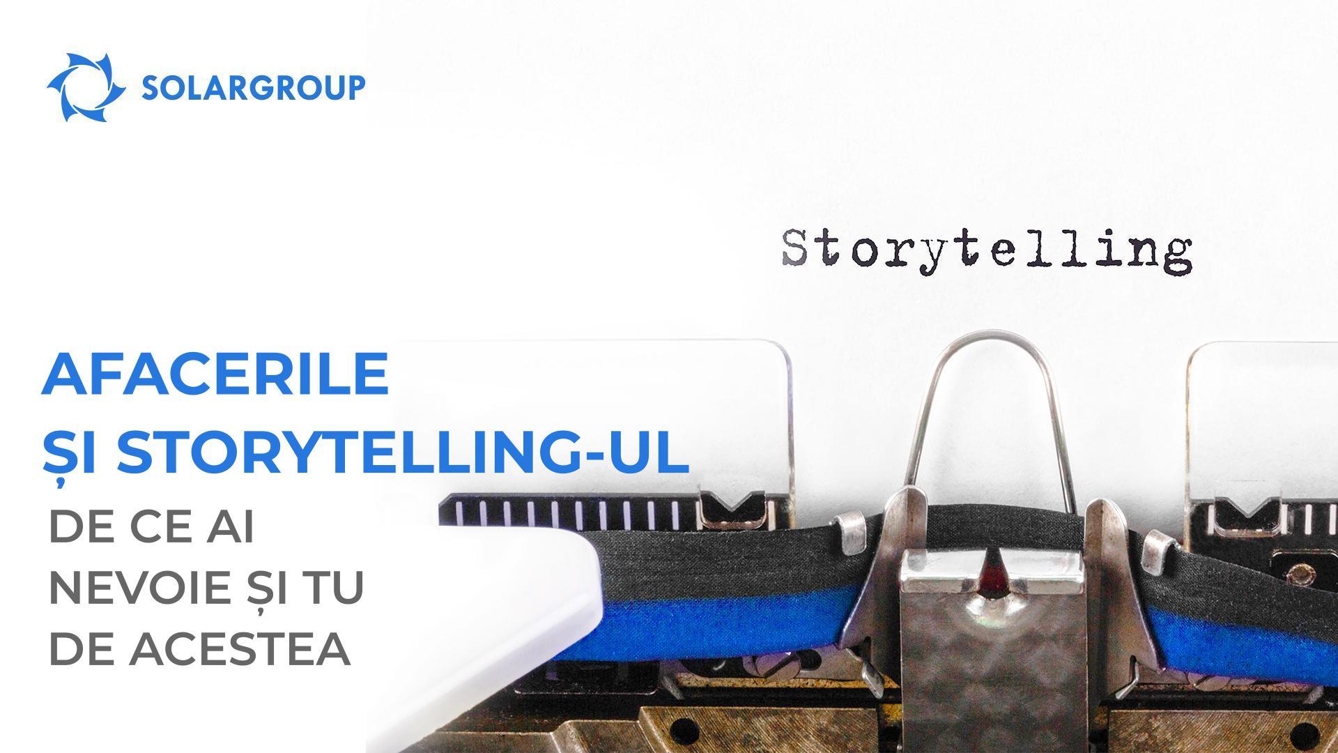 Afacerile și storytelling-ul: de ce ai nevoie și tu de acestea