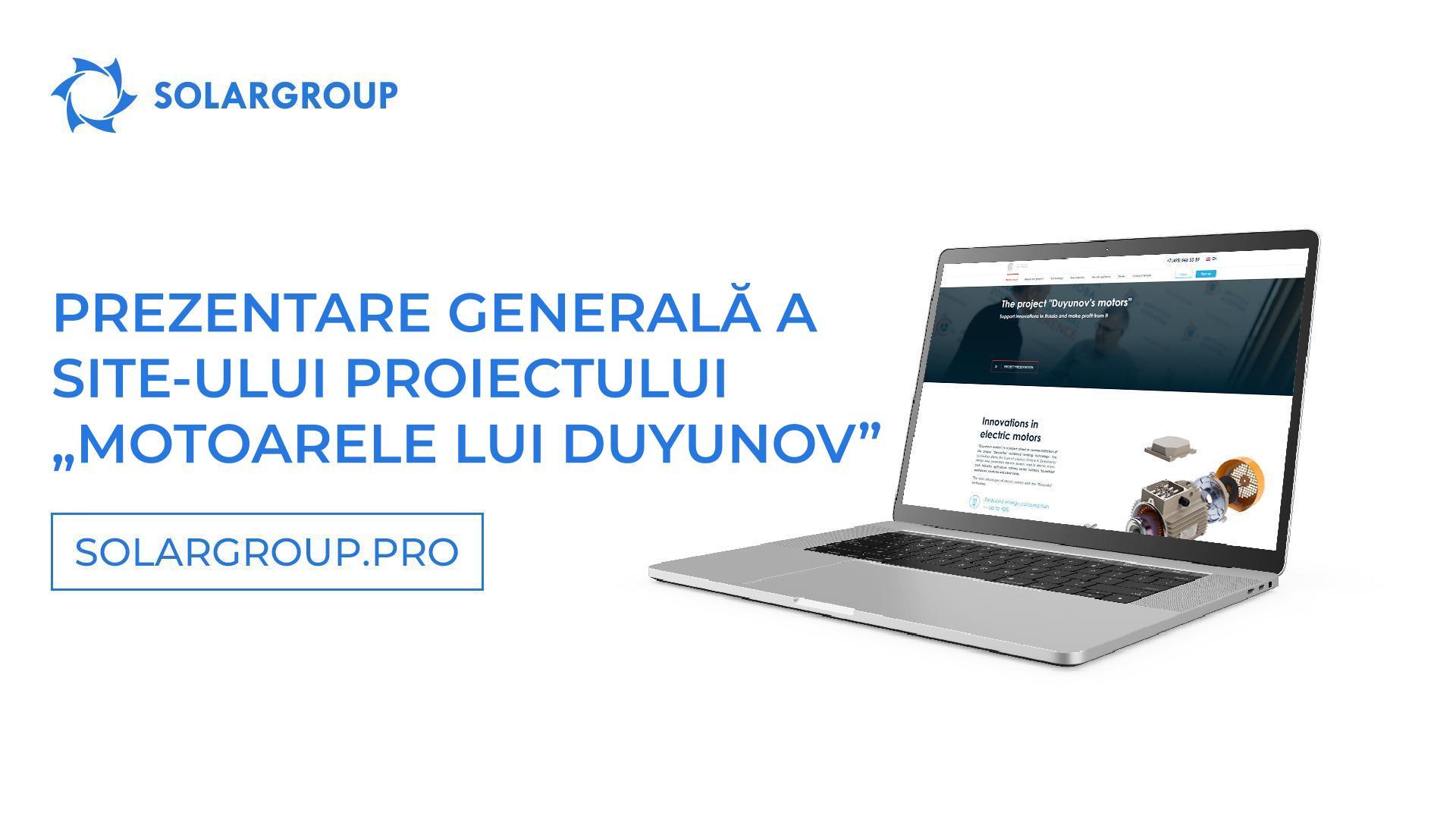 Despre utilitatea site-ului proiectului „Motoarele lui Duyunov”