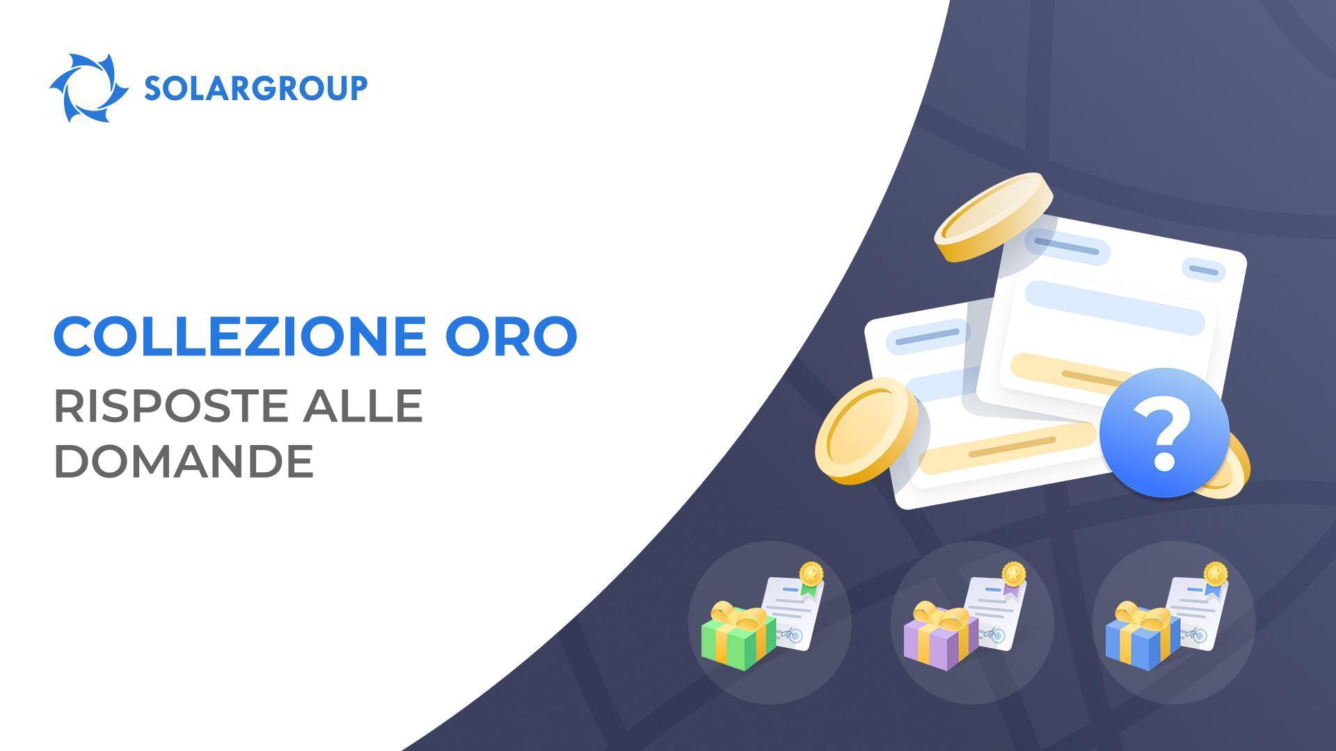 Dettagli sulla promozione Collezione Oro