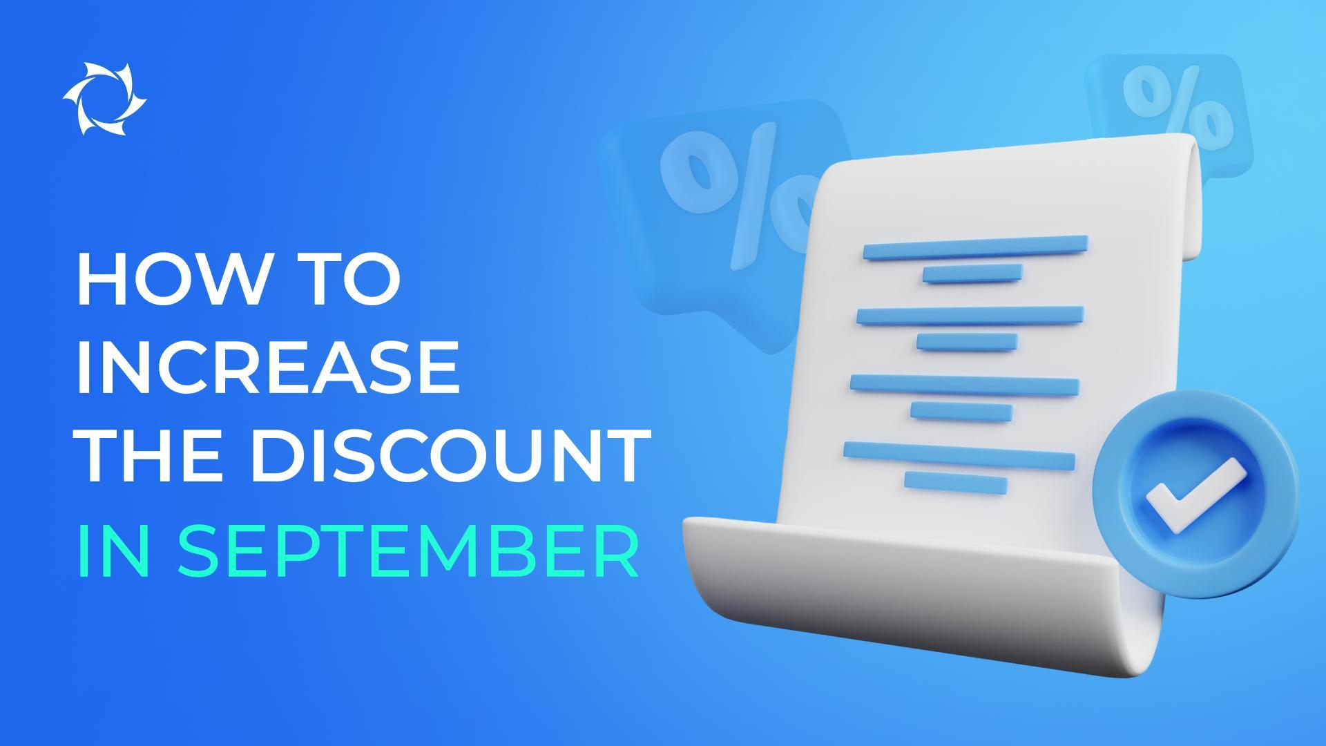 Double your benefits in september: early repayment and Profit Pack