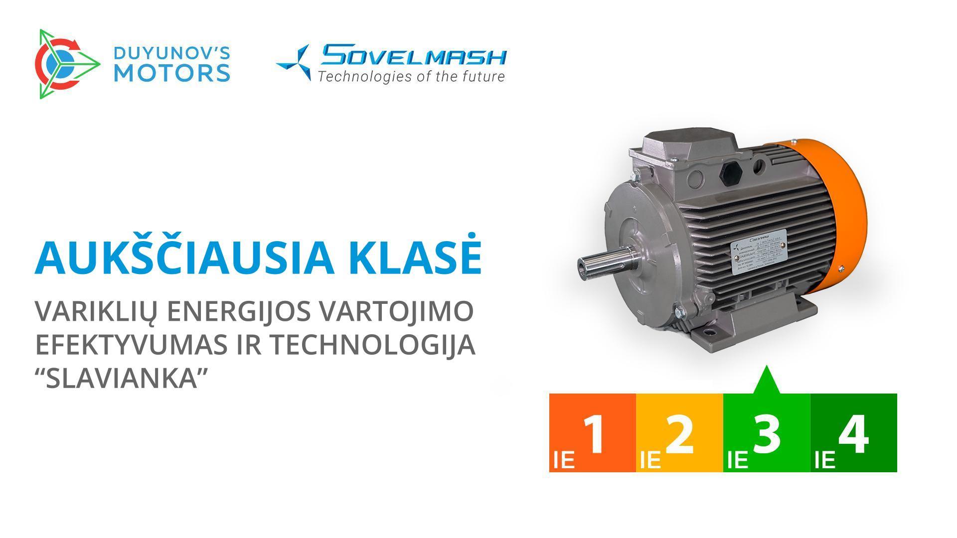 Aukščiausia energijos vartojimo efektyvumo klasė prieinama visiems: ką „Sovelmash“ siūlo pasauliui