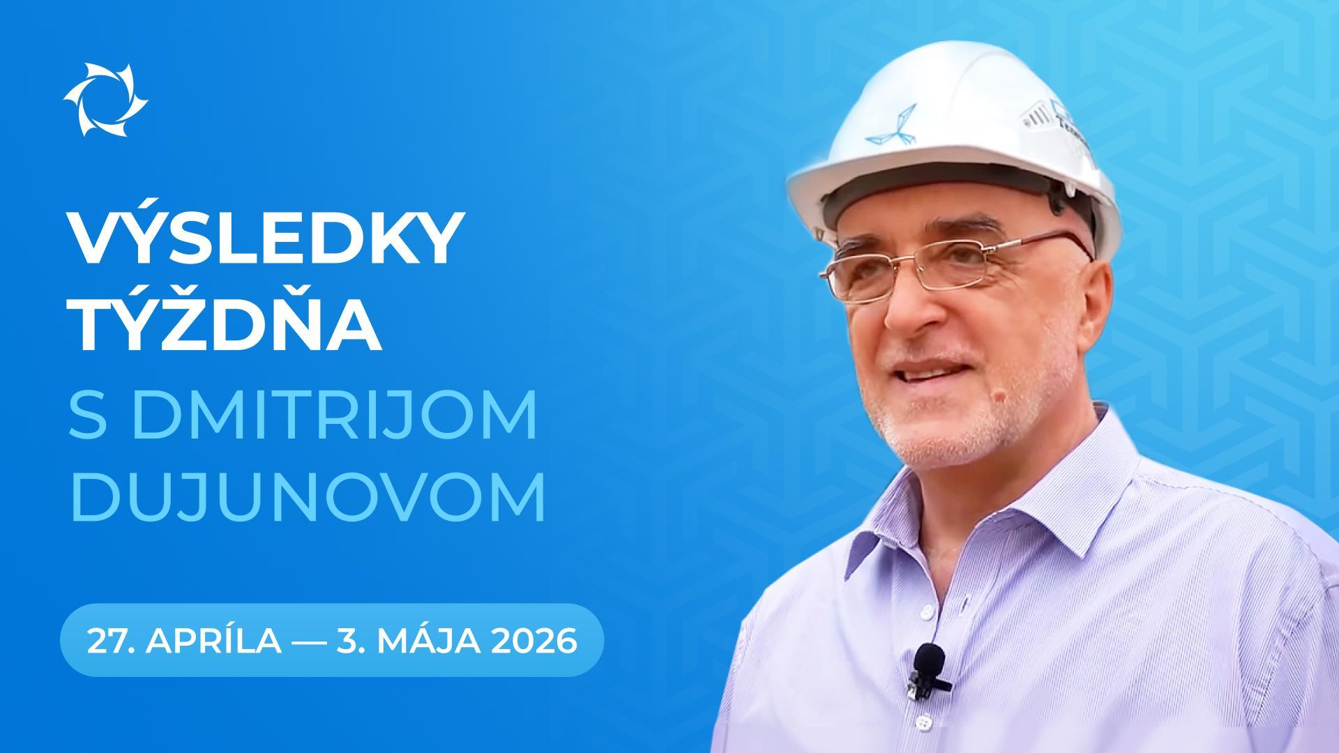 Súhrn týždňa v projekte «Motory Duyunova»