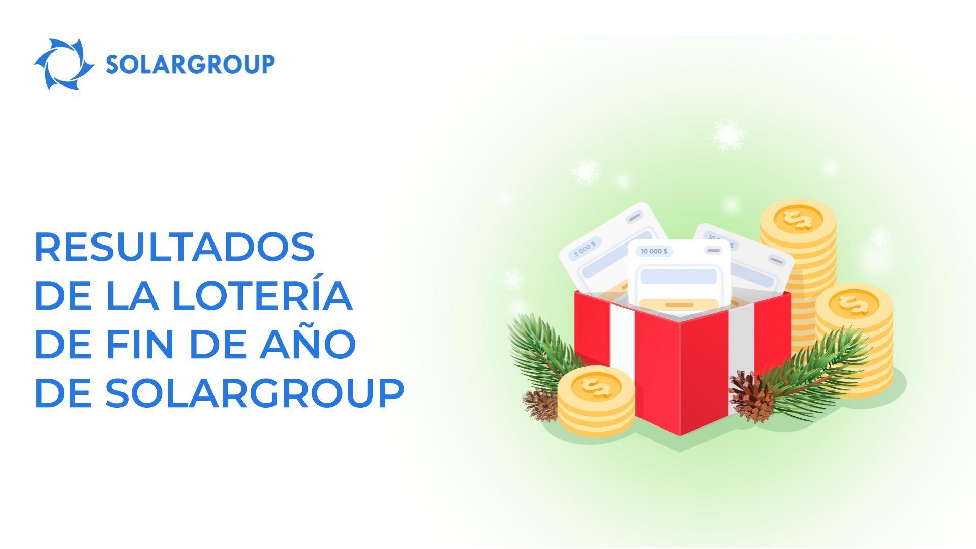 Resultados del sorteo de paquetes de inversión de Año Nuevo