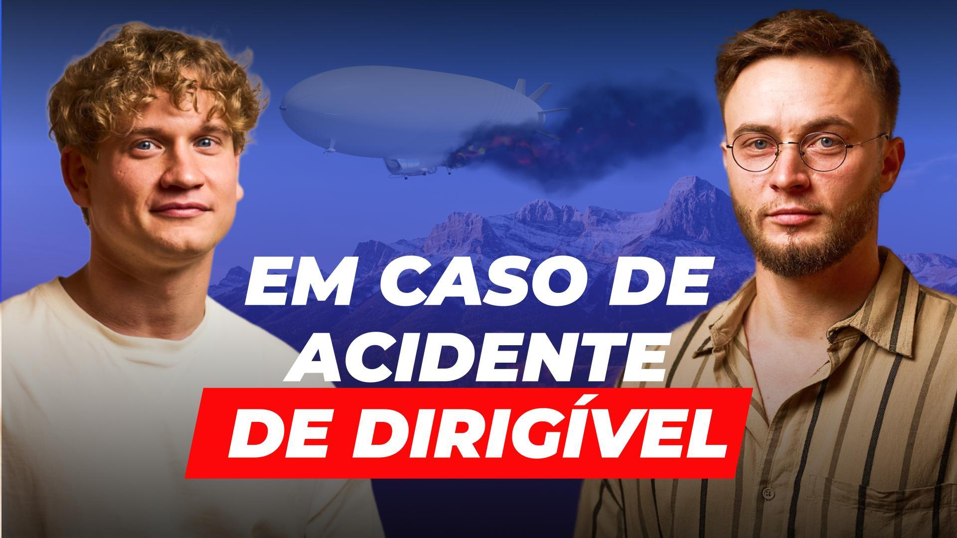 O que sucede a um dirigível caso este sofra um acidente e perca todo o seu gás? | Esclarecido por Peritos