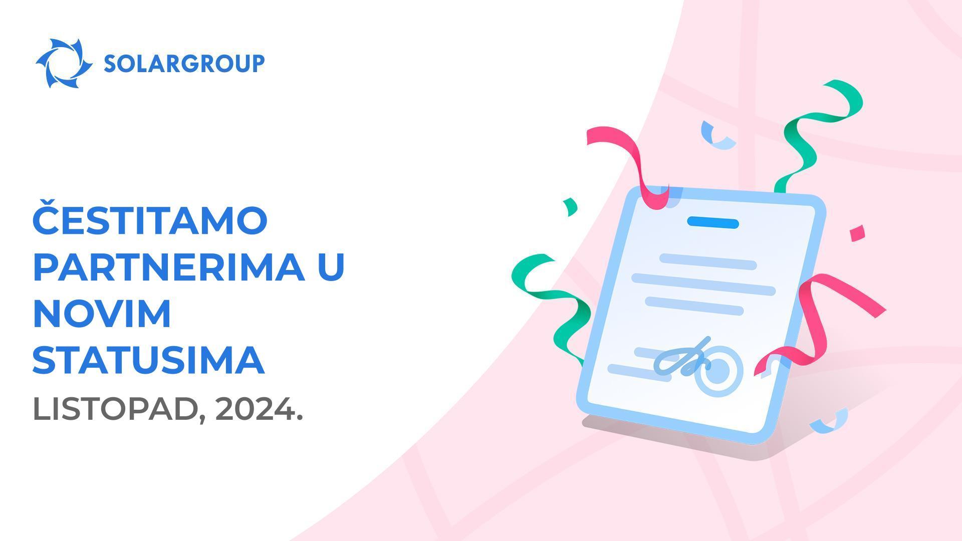 Pozdravljamo partnere u novim statusima!