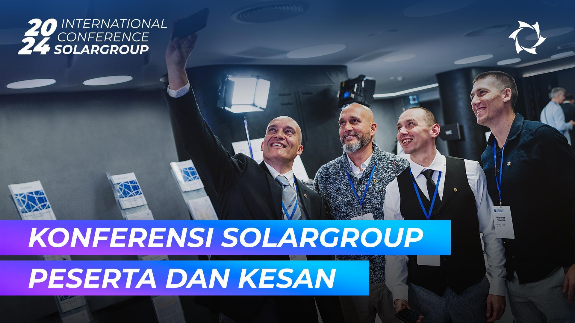 Foto-foto dari Konferensi Internasional SOLARGROUP