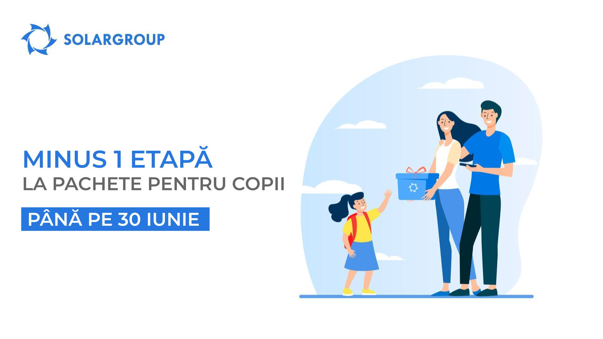 O nouă promoție la pachete pentru copii: minus 1 etapă