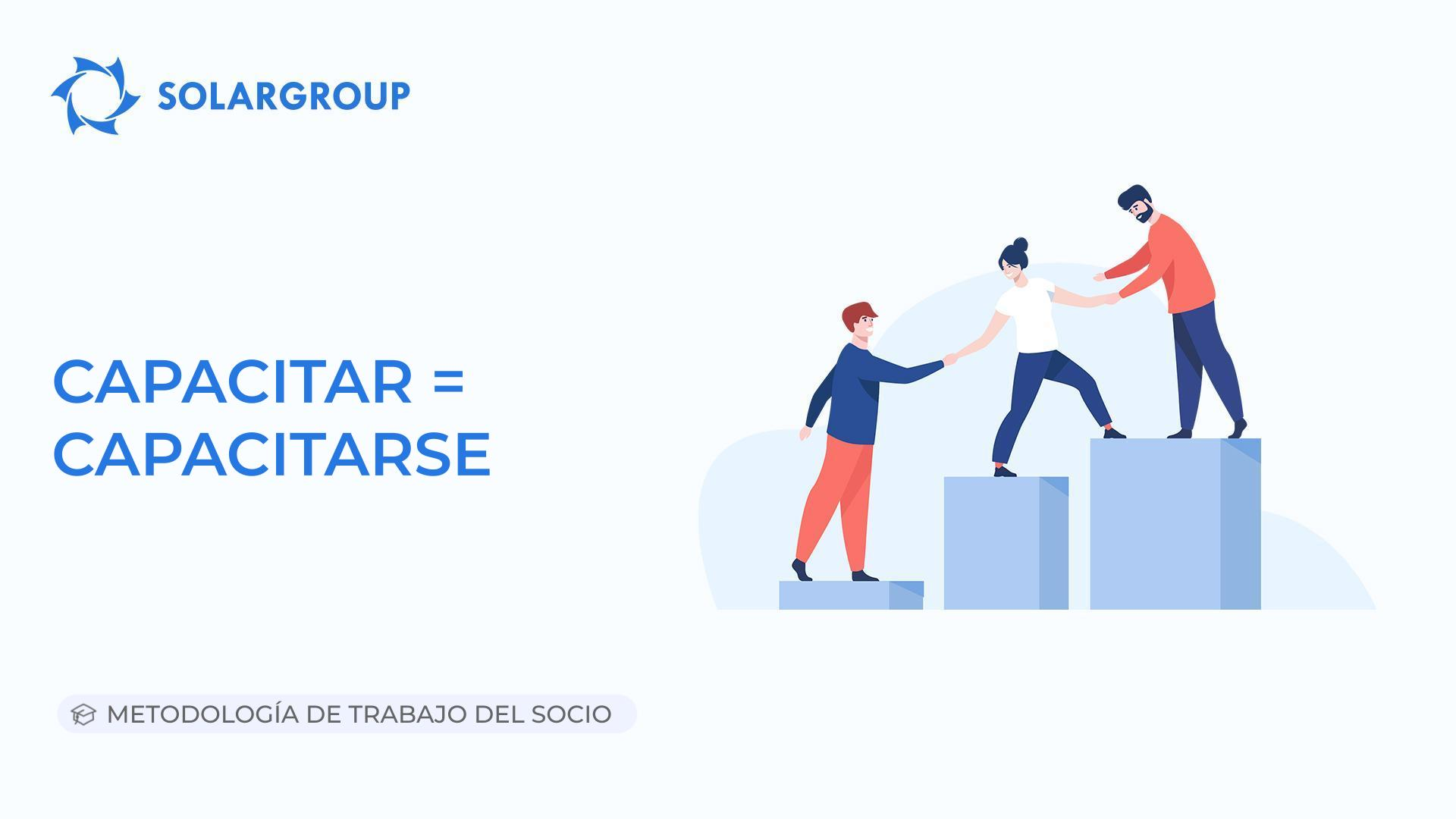 Capacitar = capacitarse | Metodología de trabajo del socio