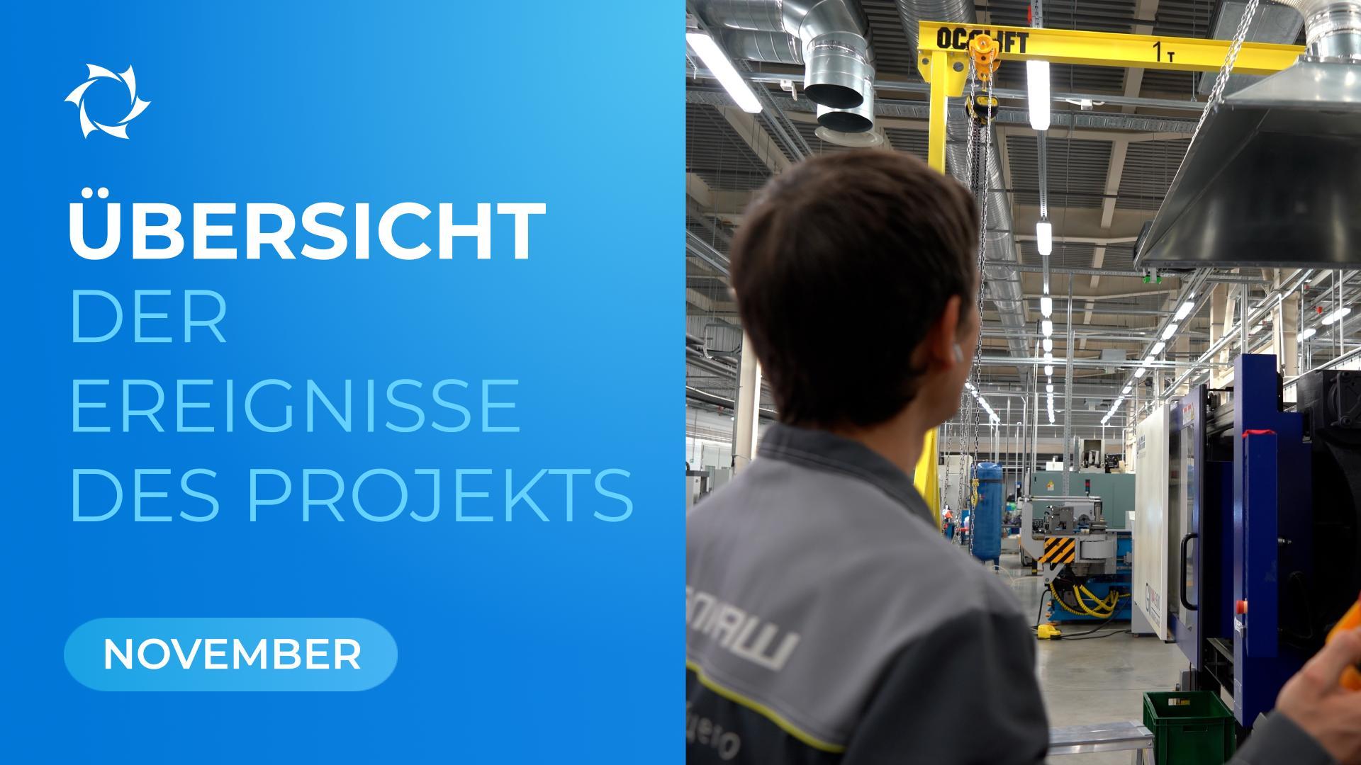 Schlüsselereignisse bei «Sowelmasch» und SOLARGROUP im November