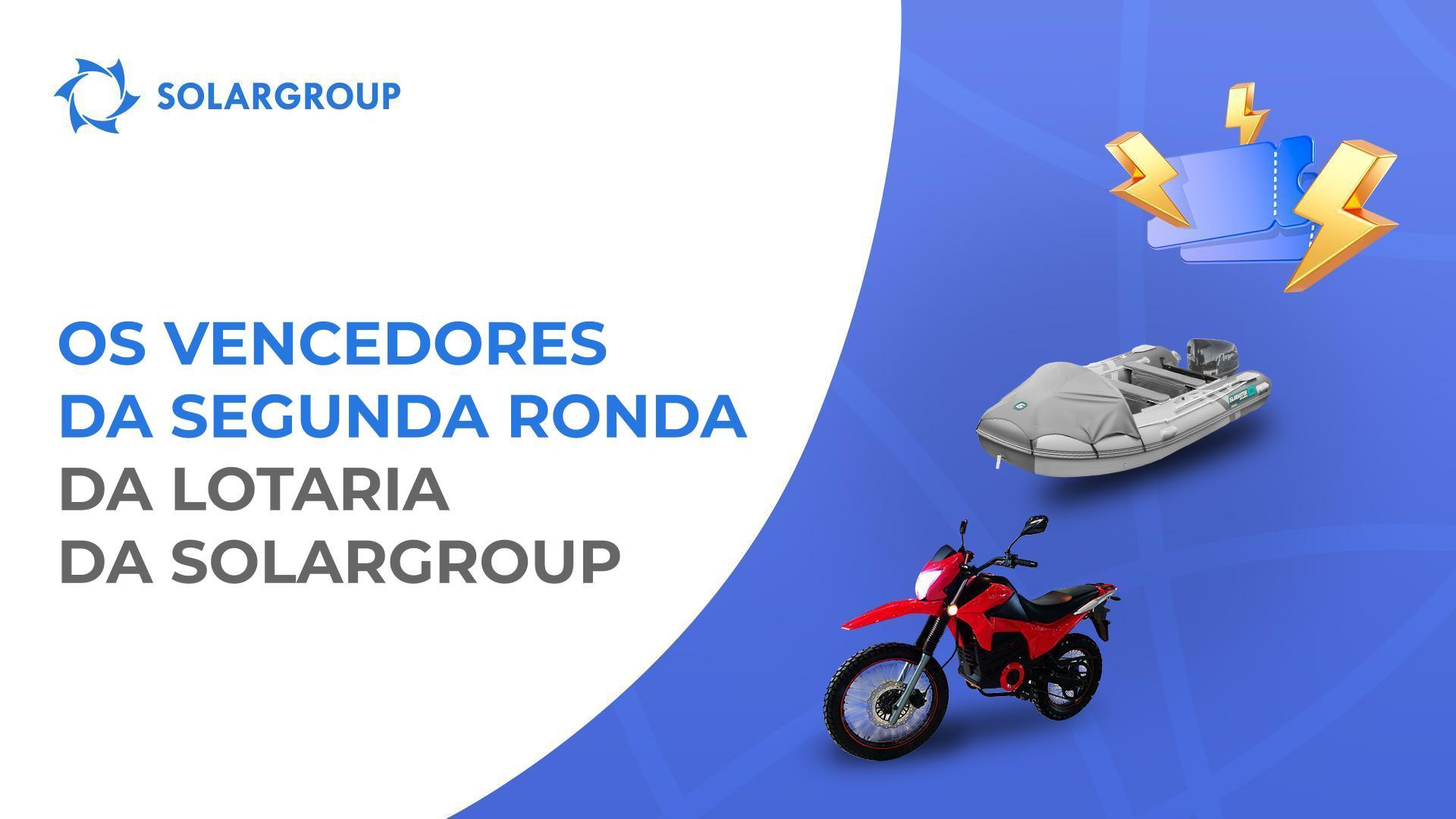 Parabéns a todos os vencedores da 2ª ronda da lotaria!