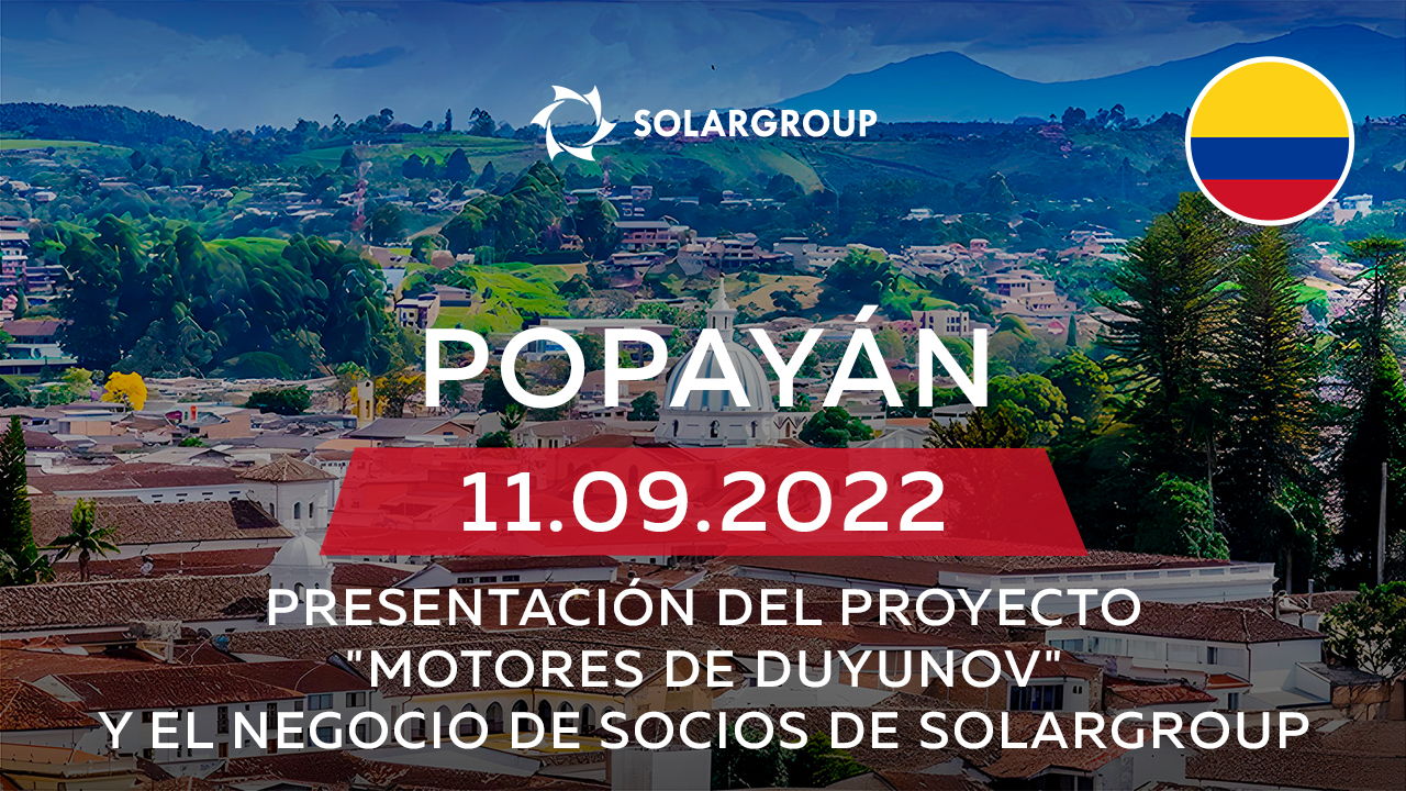 Encuentro-presentación del proyecto "Motores de Duyunov" en Colombia