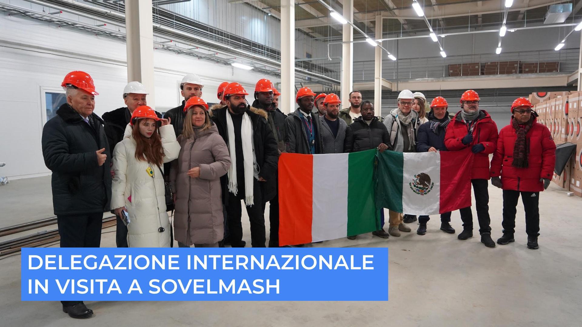 "Per me la visita all'ufficio di progettazione Sovelmash è stato qualcosa di fantastico!"