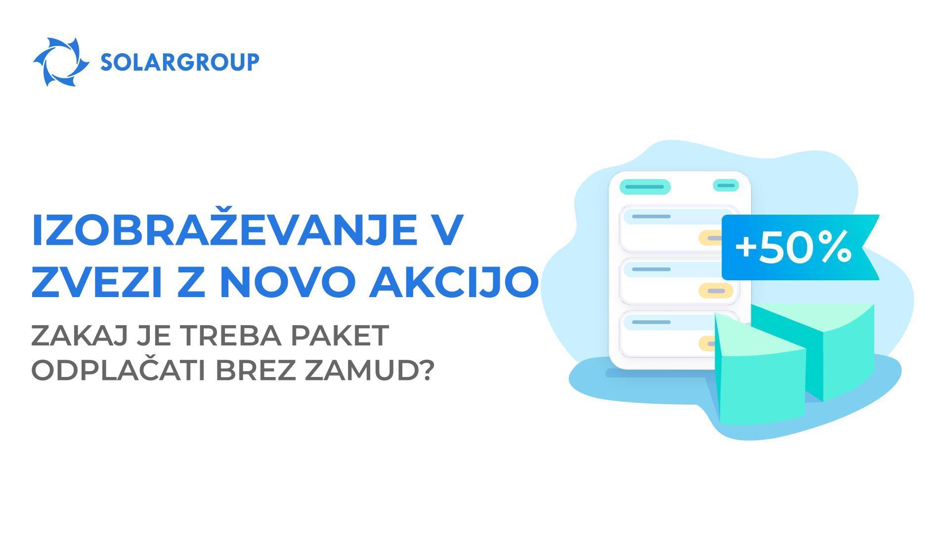 Izobraževanje v zvezi z novo akcijo: zakaj je treba paket odplačati brez zamud