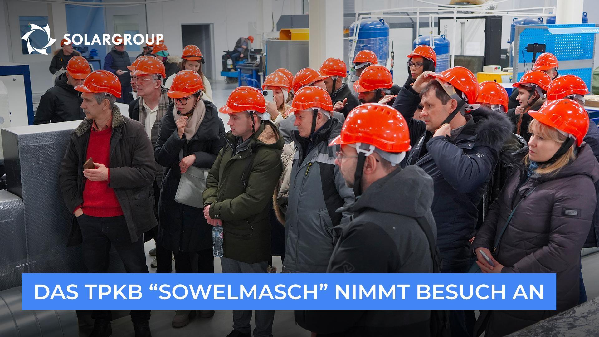 Wer war auf der "Sowelmasch"-Baustelle zu Besuch?