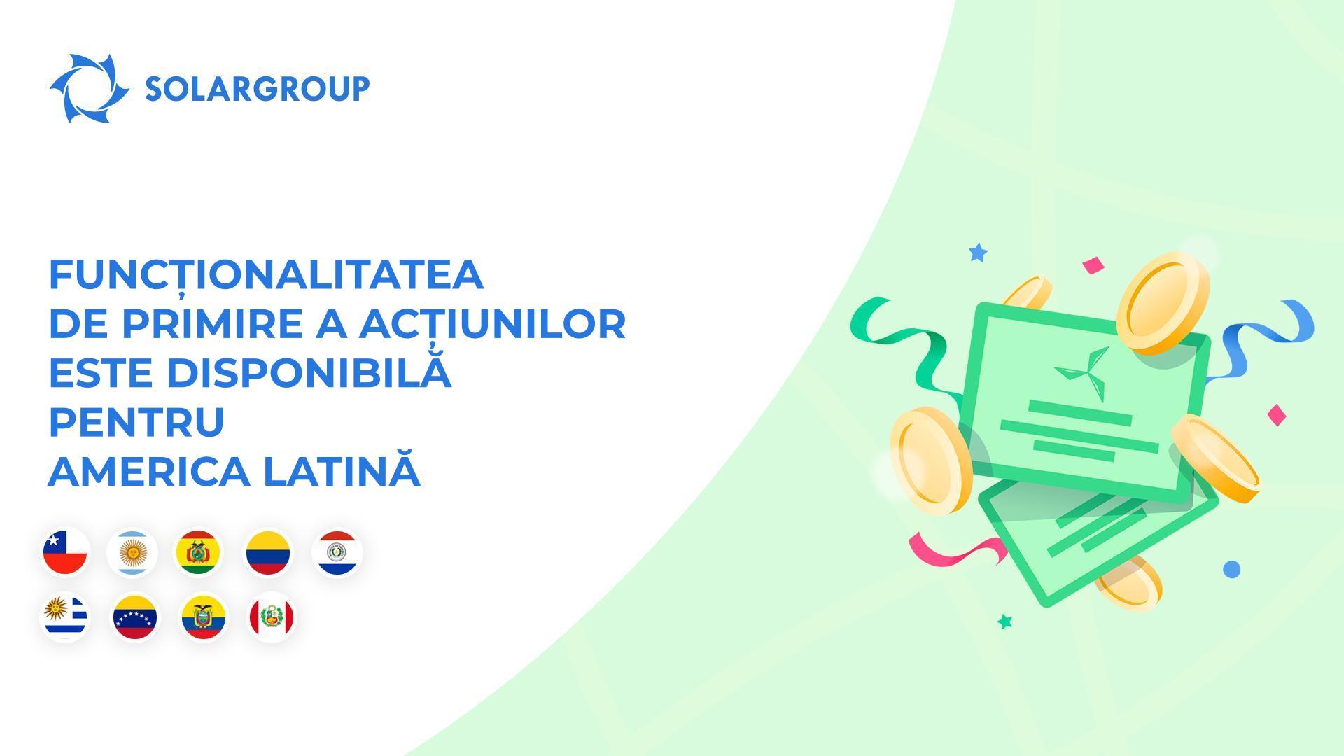 Oferim acces la funcționalitate pentru 9 țări din America Latină!