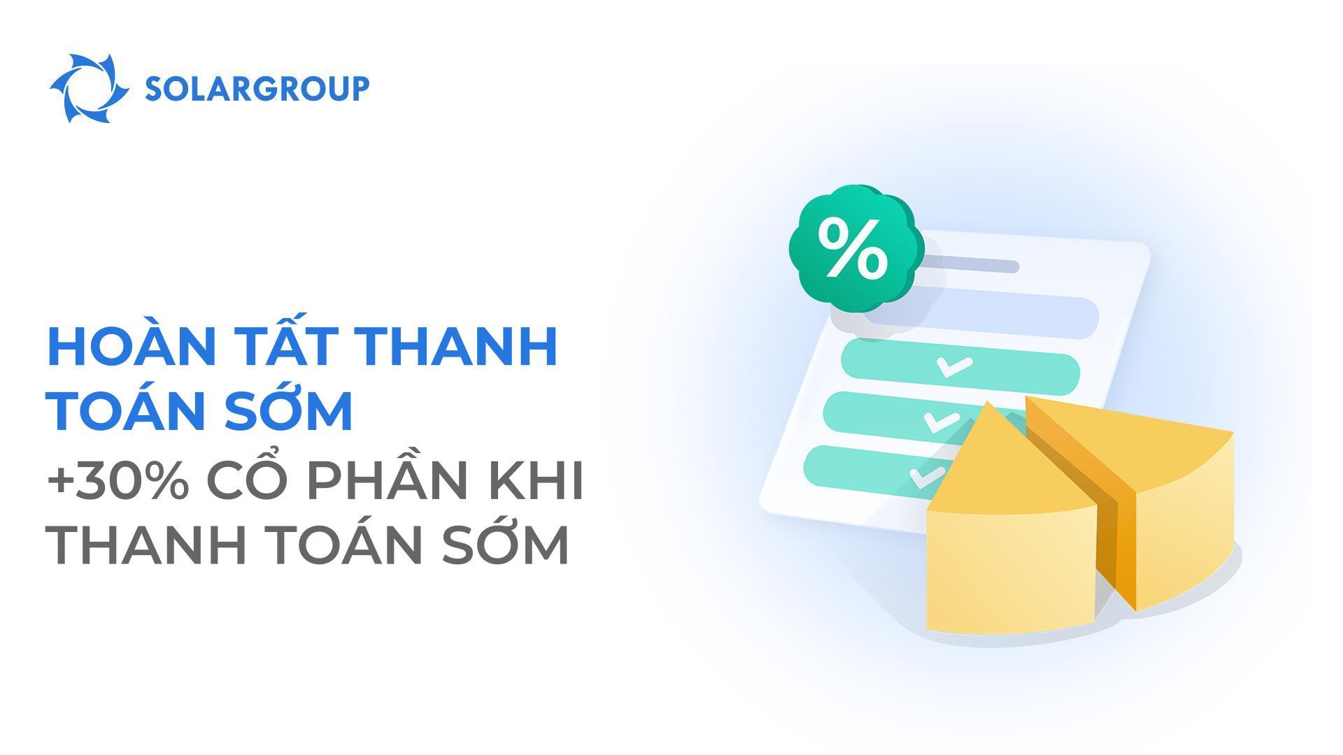 Nhận cổ phần thưởng khi thanh toán sớm gói của bạn từ nay đến ngày 31 tháng 3