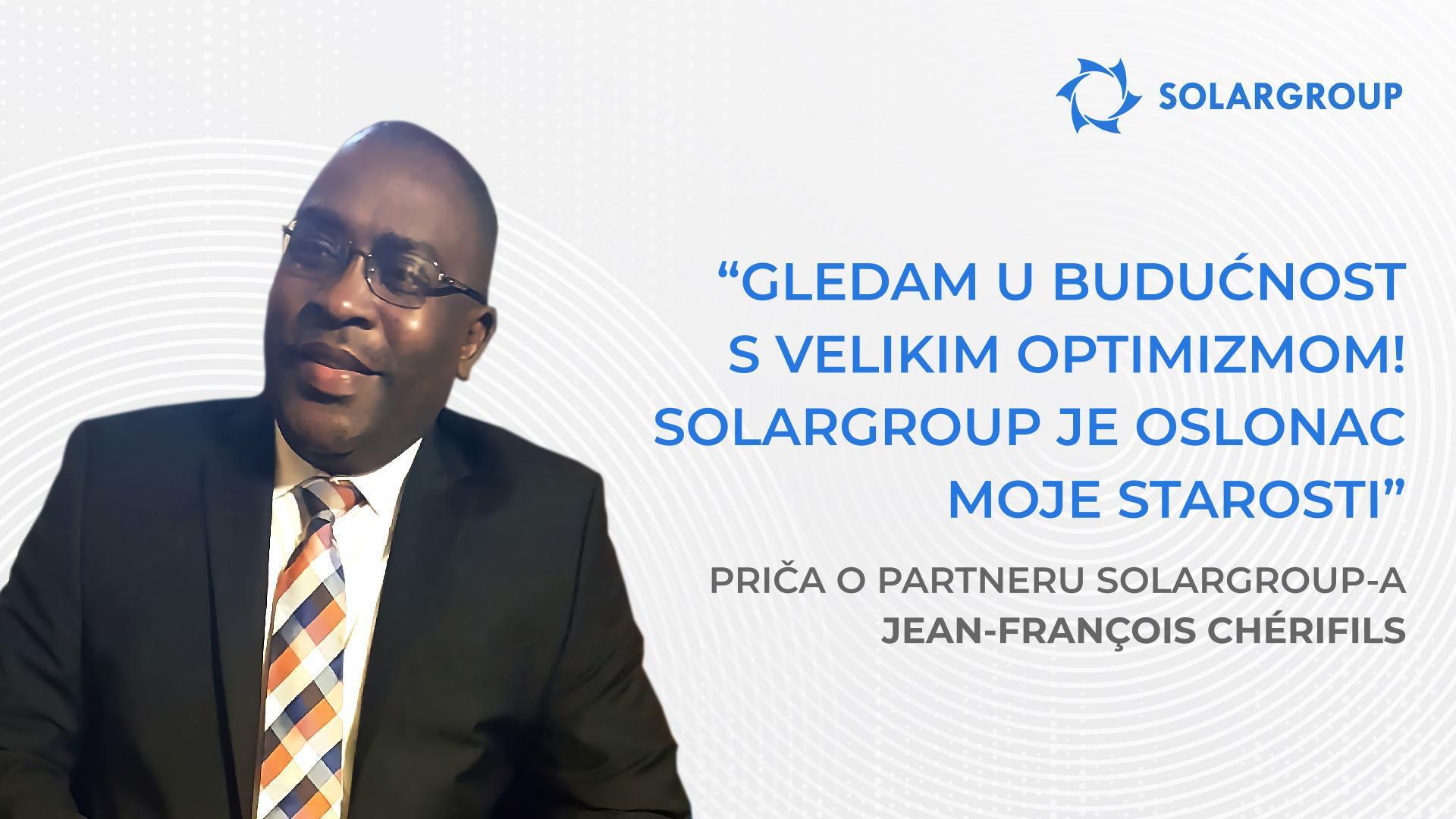 Gledam u budućnost s optimizmom | Priča partnera - Jean-François Chérifils