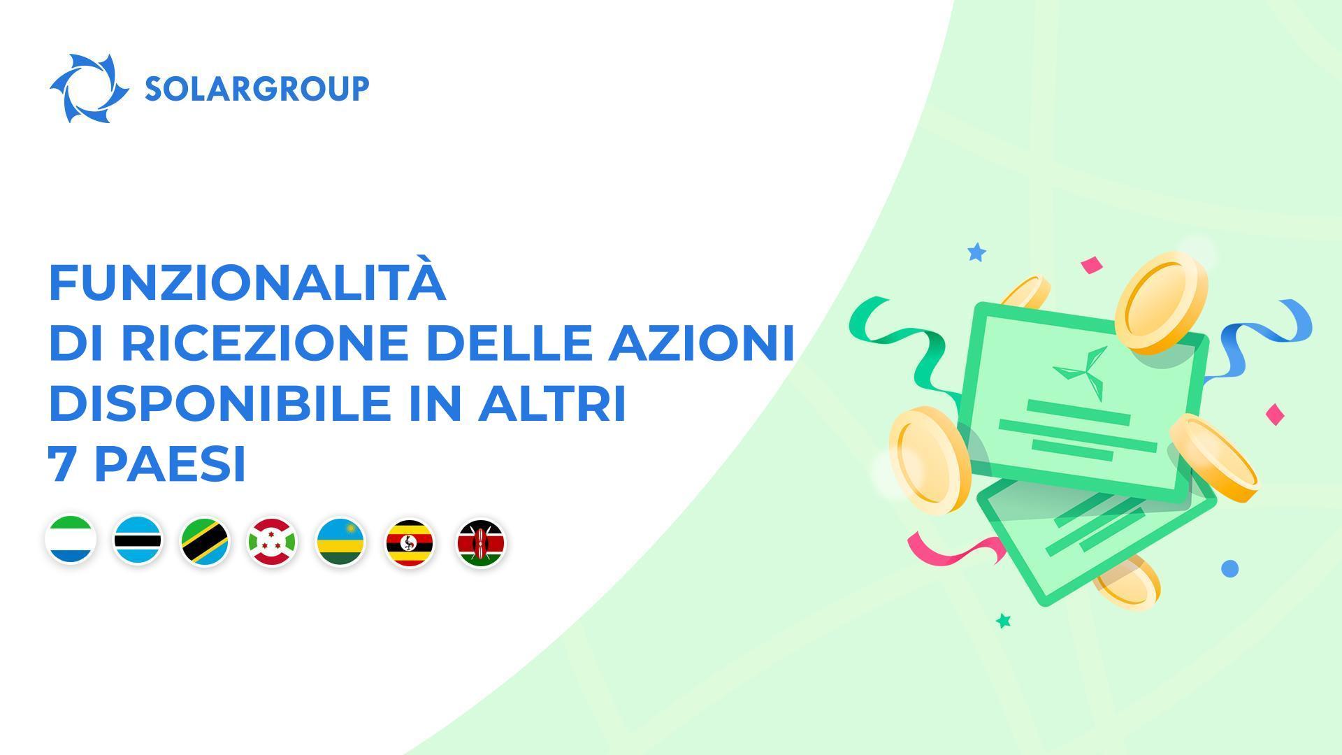 Lancio della funzionalità in Sierra Leone, Botswana, Tanzania, Burundi, Rwanda, Uganda e Kenya.