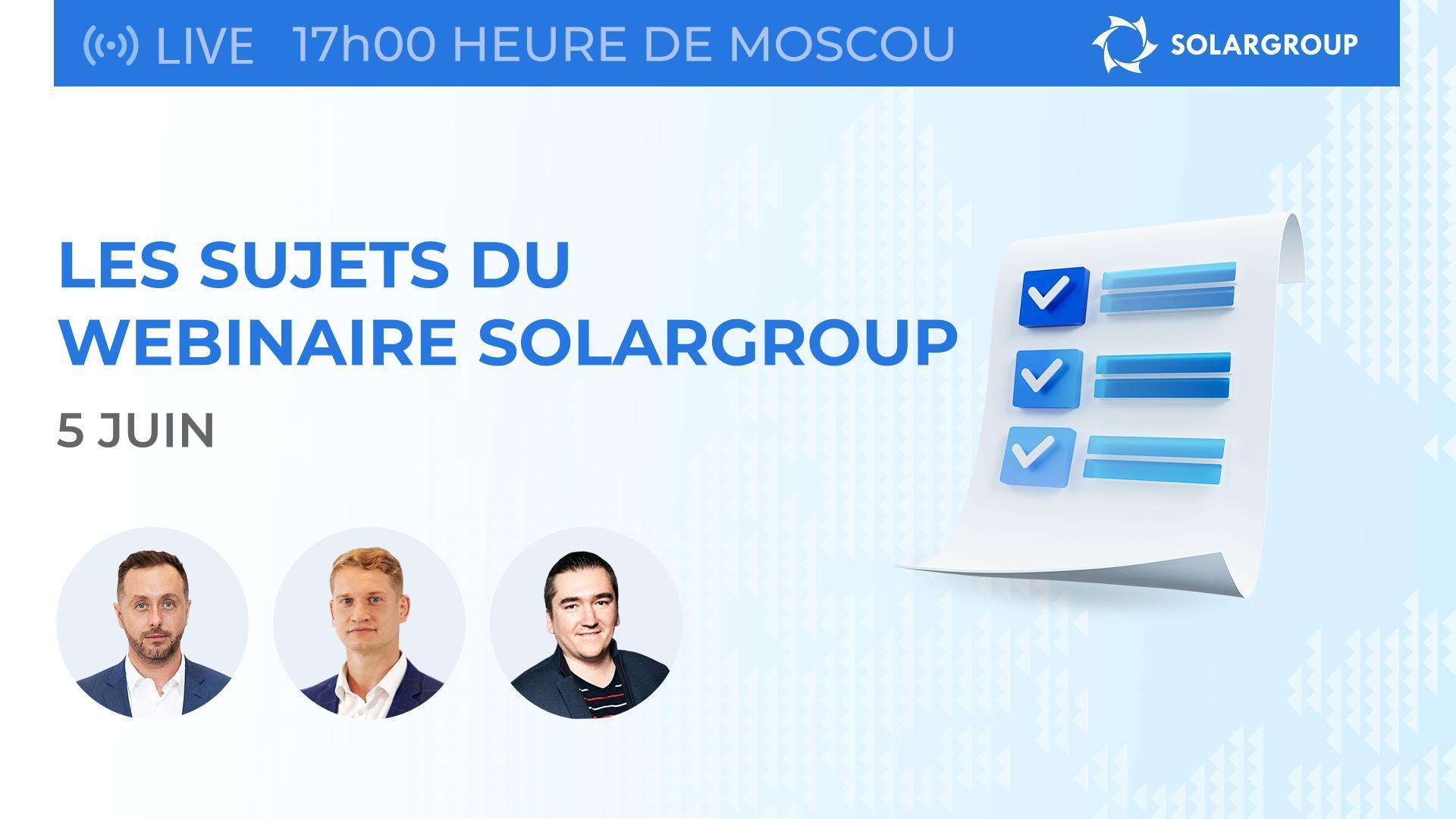 De quoi parlerons-nous en direct avec la direction de l'entreprise ?