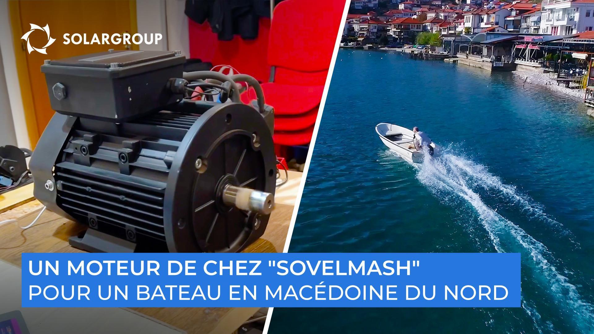 Dans quel véhicule le premier moteur produit par "Sovelmash" sera-t-il installé ?