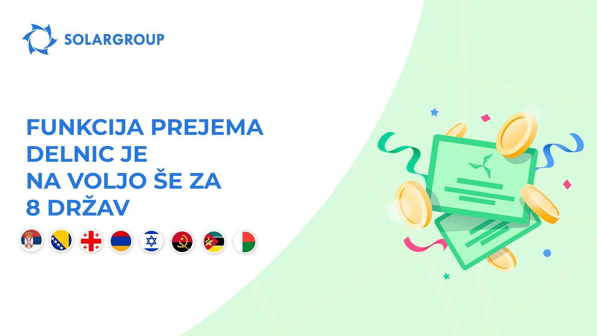 Odpiramo funkcijo v državah: Srbija, Bosna in Hercegovina, Gruzija, Armenija, Izrael, Angola, Mozambik, Madagaskar
