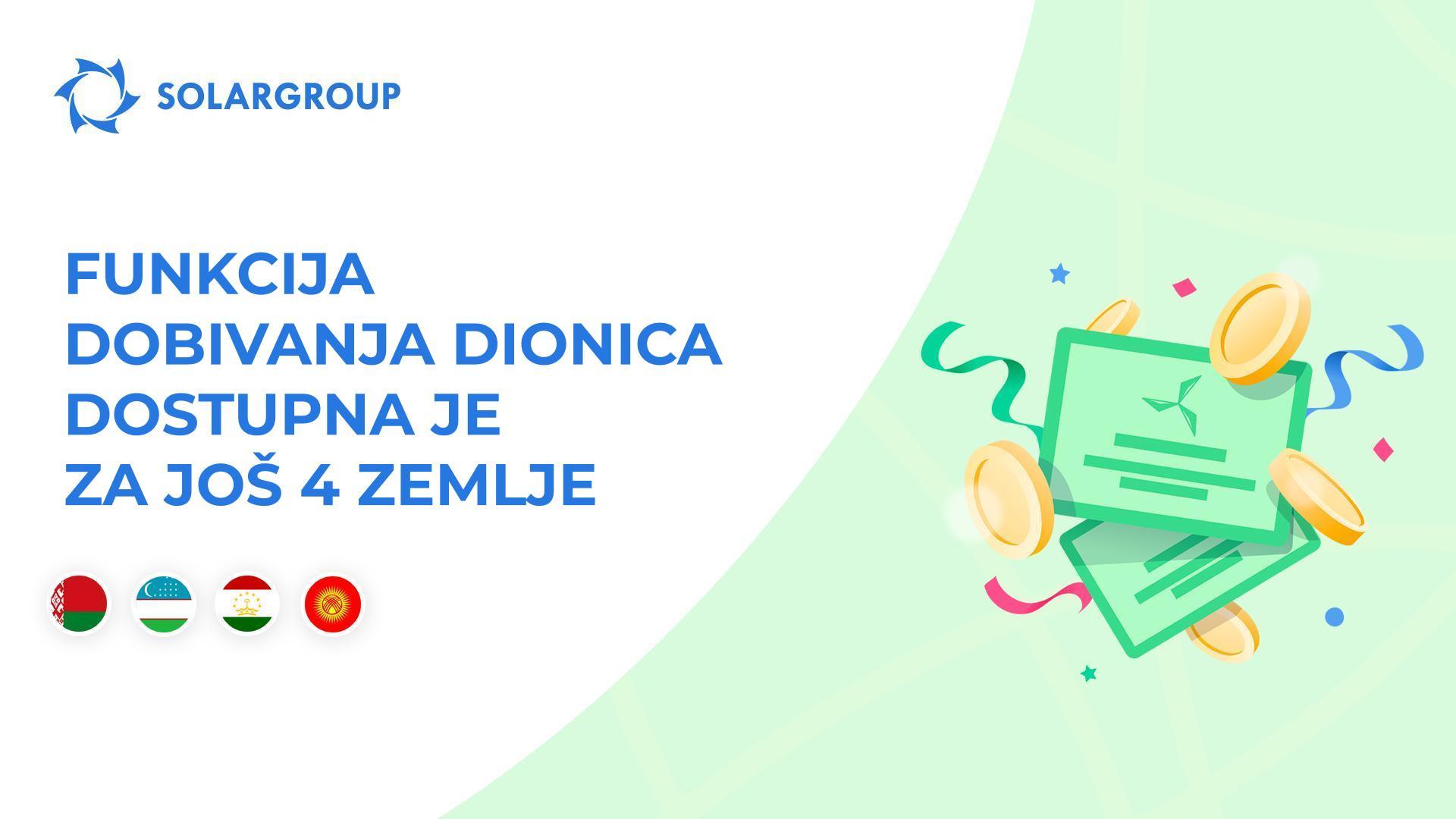 Pokrećemo funkciju za Bjelorusiju, Uzbekistan, Tadžikistan i Kirgistan