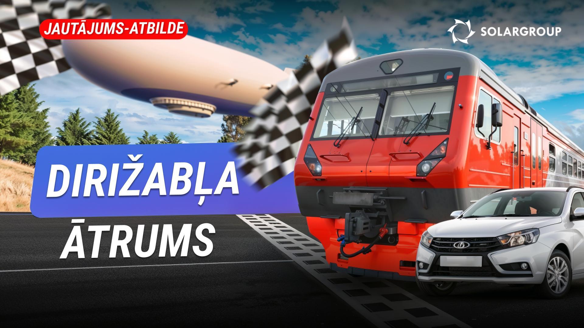 Dirižablis ātrāks par auto un vilcienu? Sauszemes transportu drīz nomainīs ar gaisa?