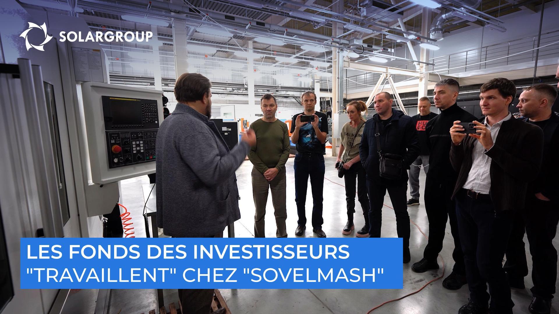 Les investisseurs russes ont pu voir comment leur investissement a été utilisé